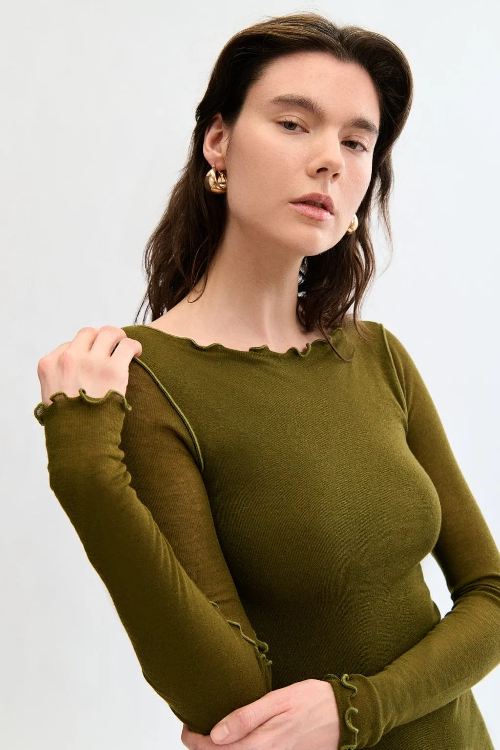 Riley Dress Green sold by Eliza Faulkner product image thumbnail 2