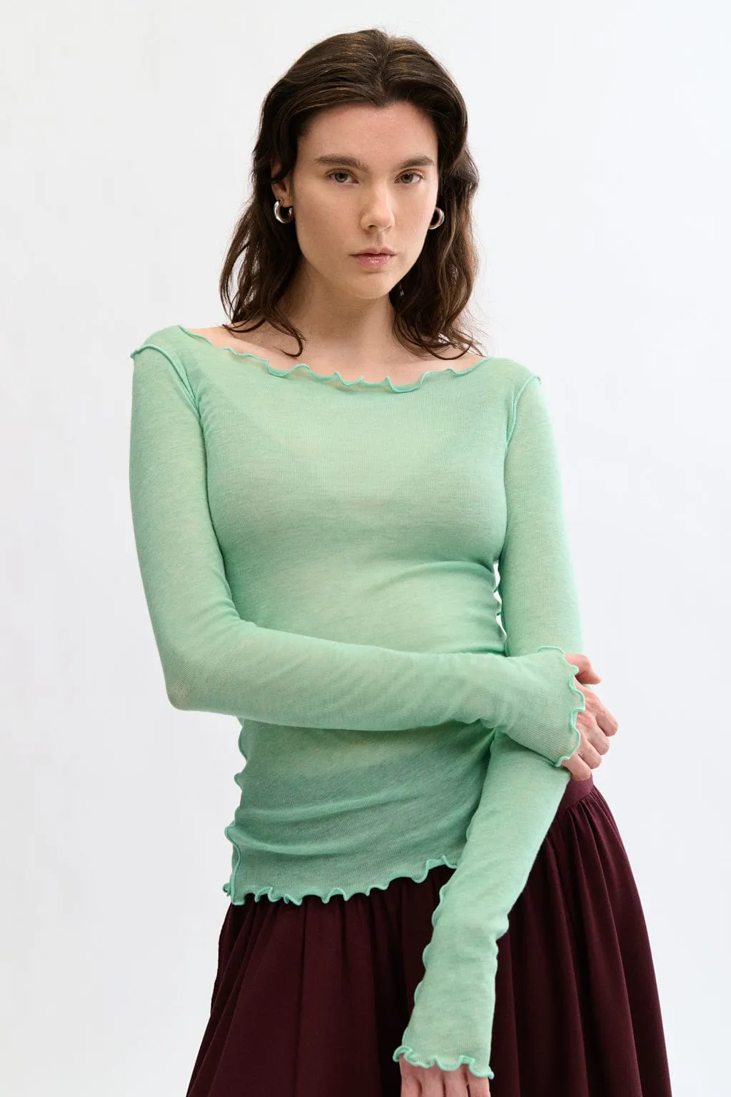 Jess Top Mint sold by Eliza Faulkner product image thumbnail 2
