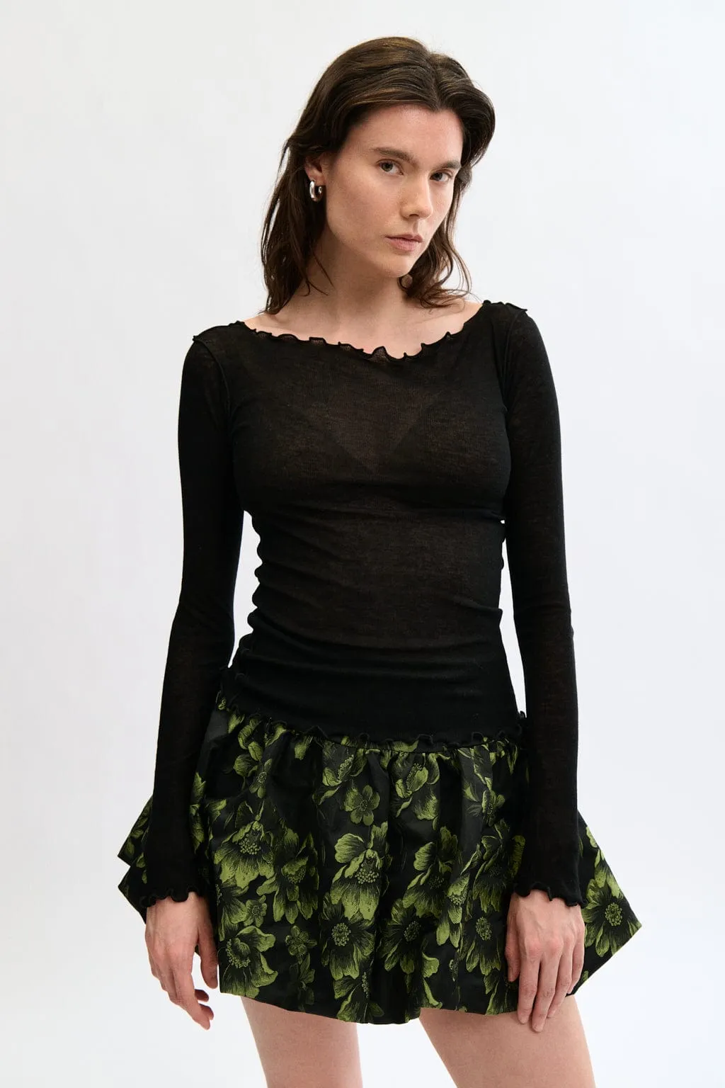 Olivia Skirt Green sold by Eliza Faulkner product image thumbnail 2