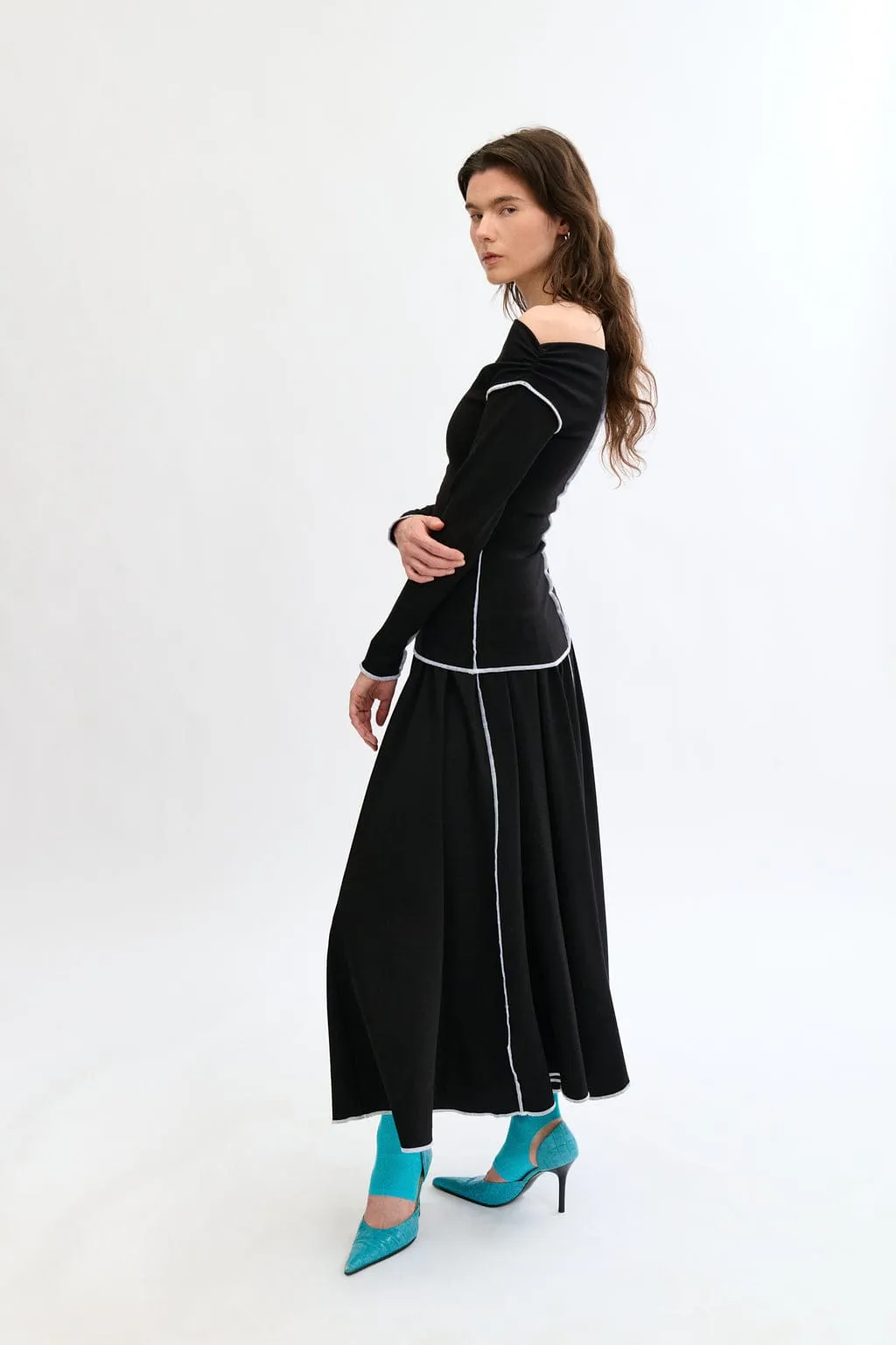 Florence Skirt Black sold by Eliza Faulkner product image thumbnail 4