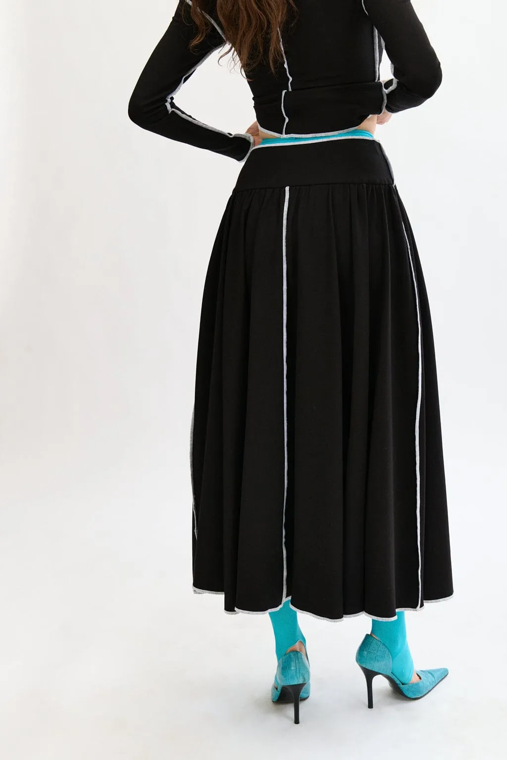 Florence Skirt Black sold by Eliza Faulkner product image thumbnail 2