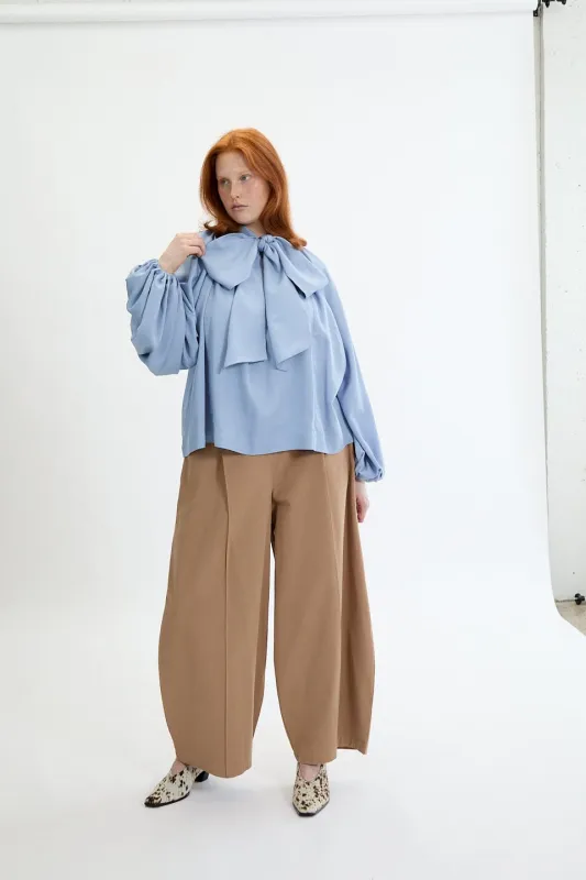 Bowie Blouse Blue sold by Eliza Faulkner