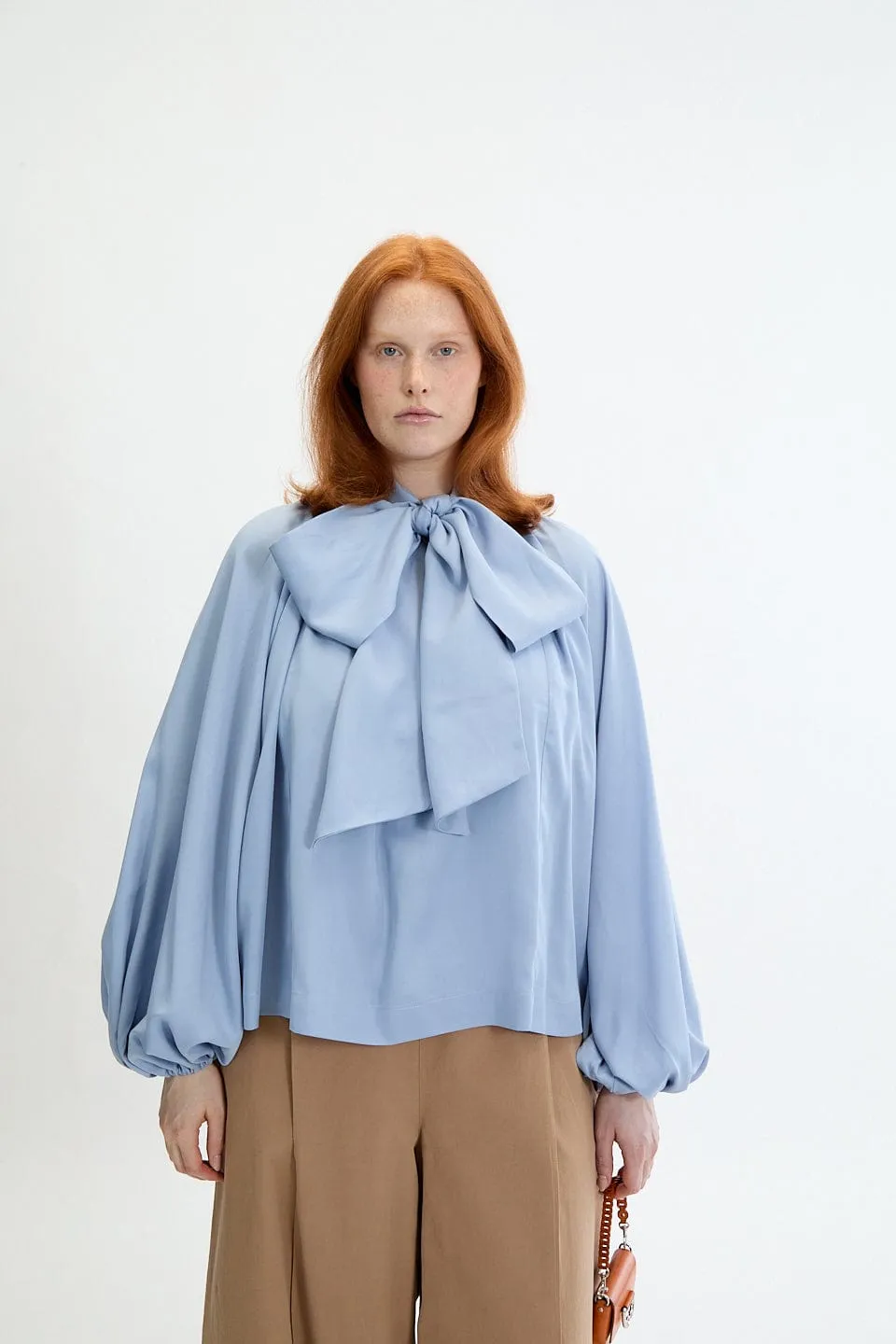 Bowie Blouse Blue sold by Eliza Faulkner product image thumbnail 2