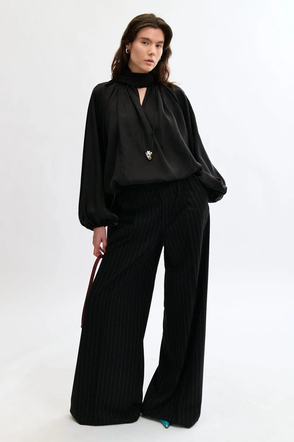 Bowie Blouse Black sold by Eliza Faulkner product image thumbnail 3
