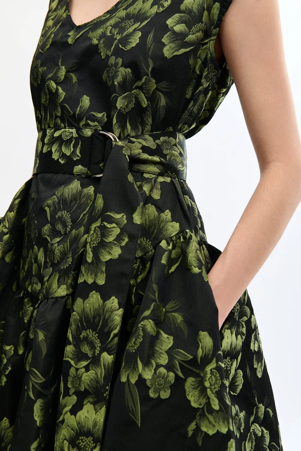 Betty Dress Green sold by Eliza Faulkner product image thumbnail 3