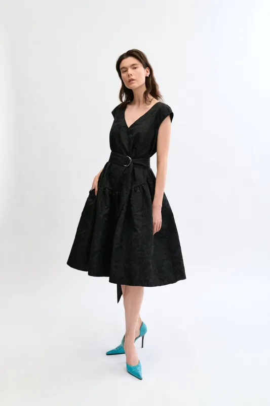 Betty Dress Black sold by Eliza Faulkner