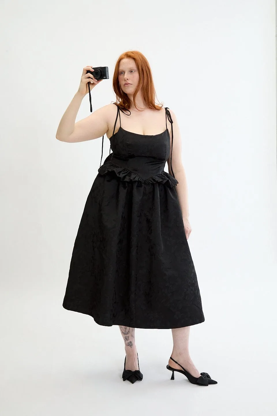Tessa Dress Black sold by Eliza Faulkner