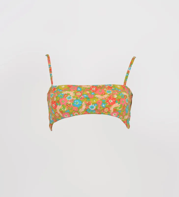 Pre-loved Floral Bathing Suit Top - Size M made by Eliza Faulkner