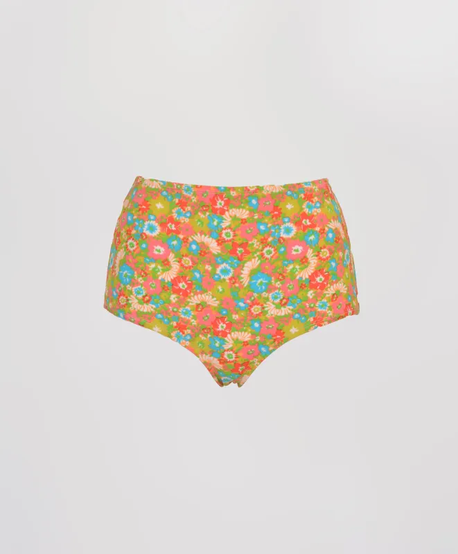 Pre-loved Floral Bathing Suit Bottoms - Size L made by Eliza Faulkner