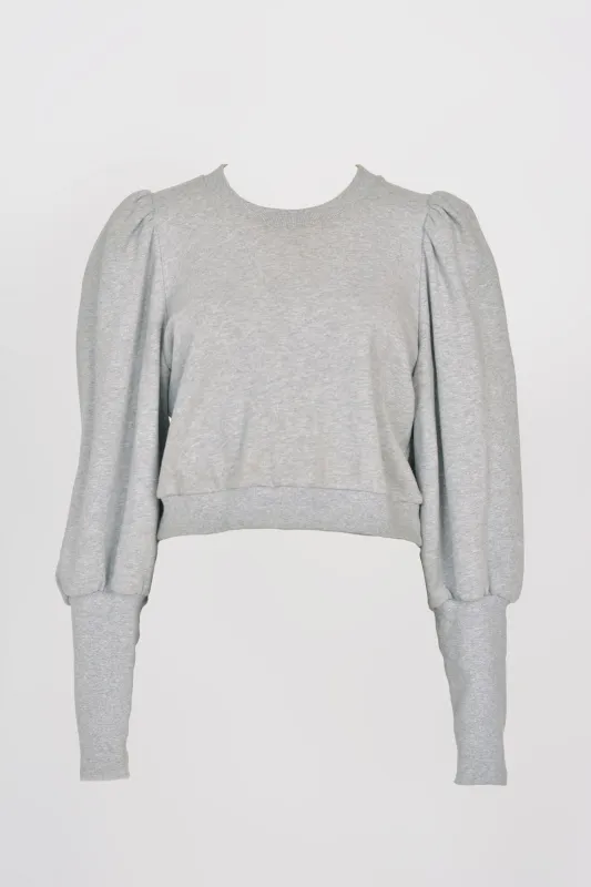 Pre-loved Lana Sweater Grey Fleece - Size M sold by Eliza Faulkner