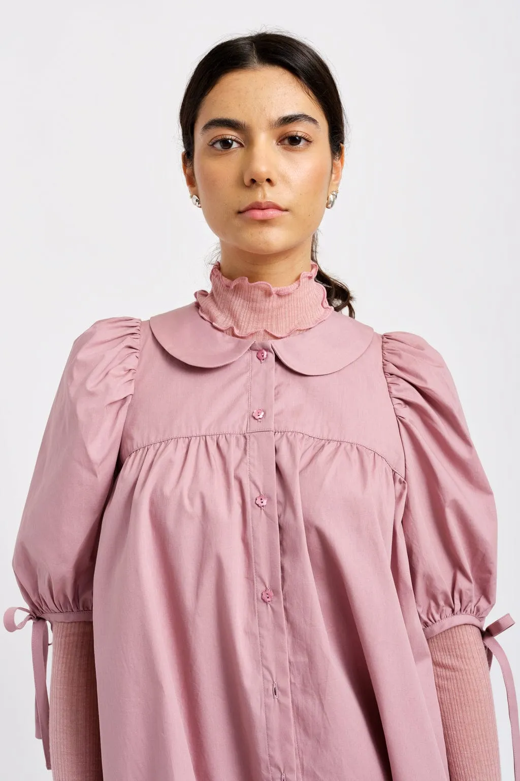 Evelyn Poplin Dress Pink sold by Eliza Faulkner product image thumbnail 2