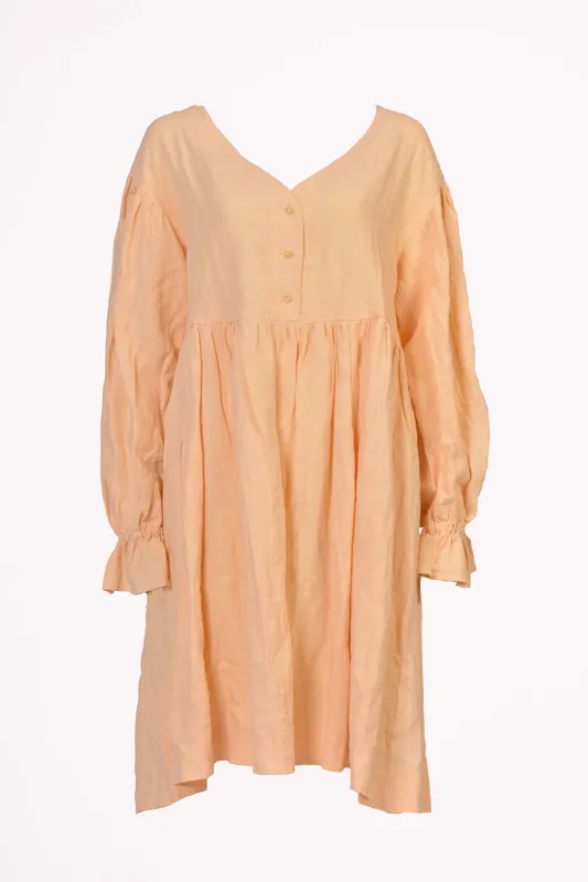 Pre-loved Heather Dress Butter Yellow - Size S sold by Eliza Faulkner