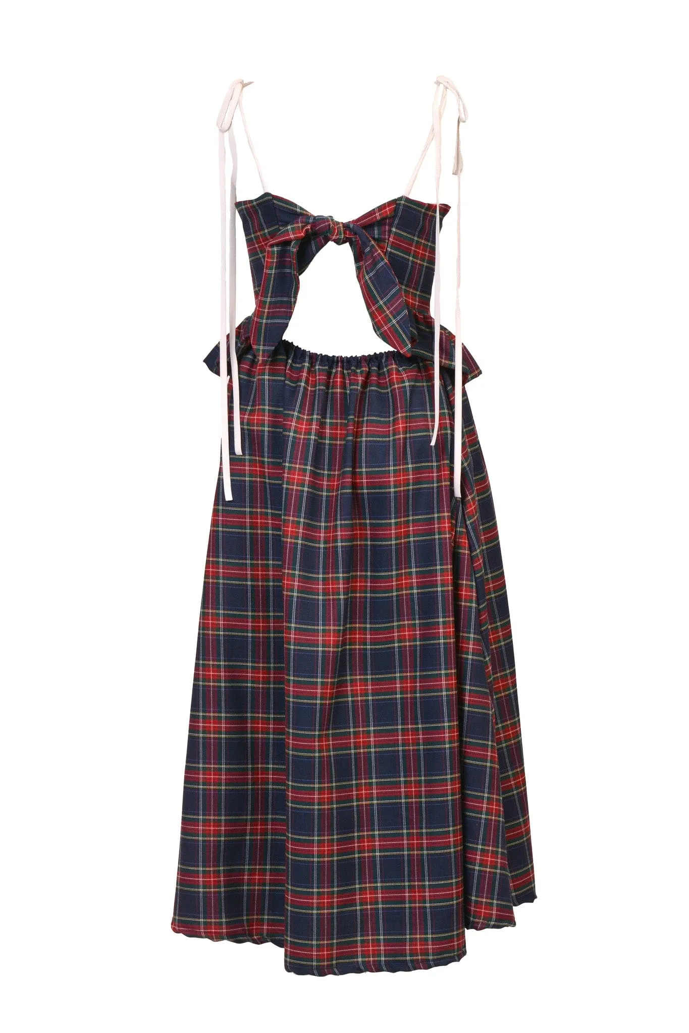 Pre-loved Tessa Dress Navy Plaid - Size L sold by Eliza Faulkner product image thumbnail 2