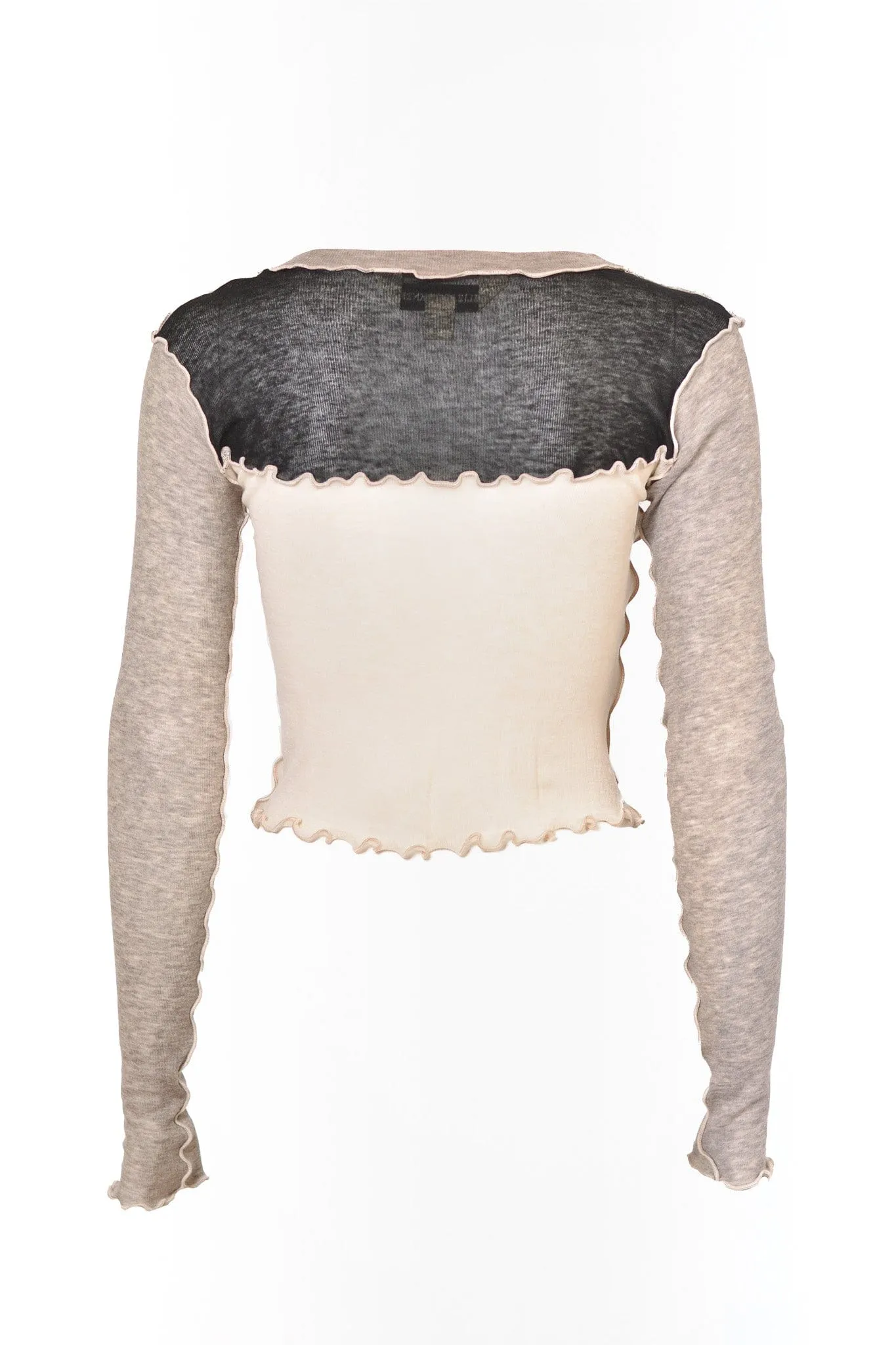 Pre-loved Bella Top Black and Grey - Size XS sold by Eliza Faulkner product image thumbnail 2