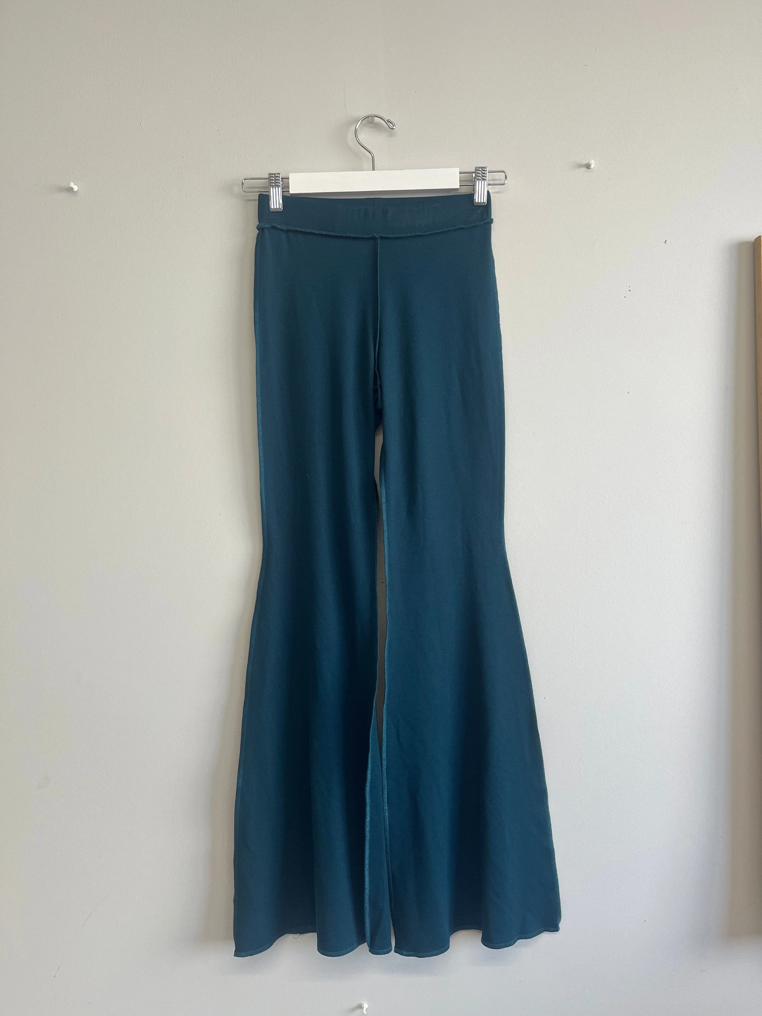 Pre-loved Jojo Flared Leggings Teal - Size XS sold by Eliza Faulkner product image thumbnail 2