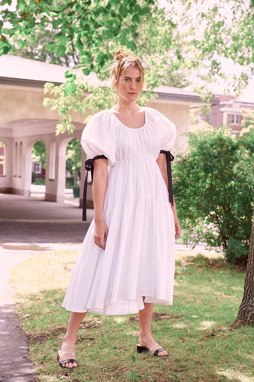 Pre-loved Jolen Dress Black & White Size - XS sold by Eliza Faulkner