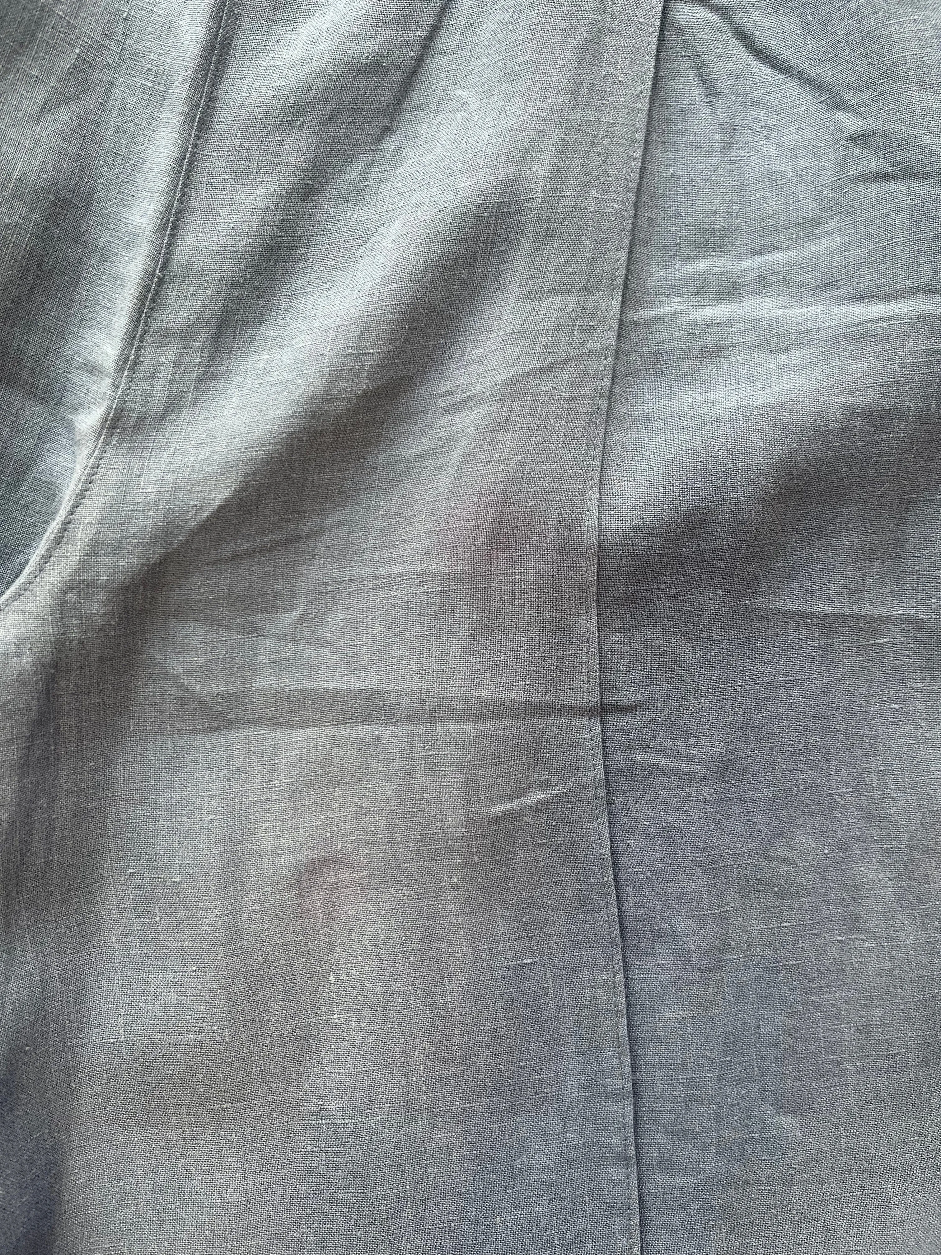 Pre-loved Sample Romy Pant Storm Blue Linen - Size S & M sold by Eliza Faulkner product image thumbnail 4