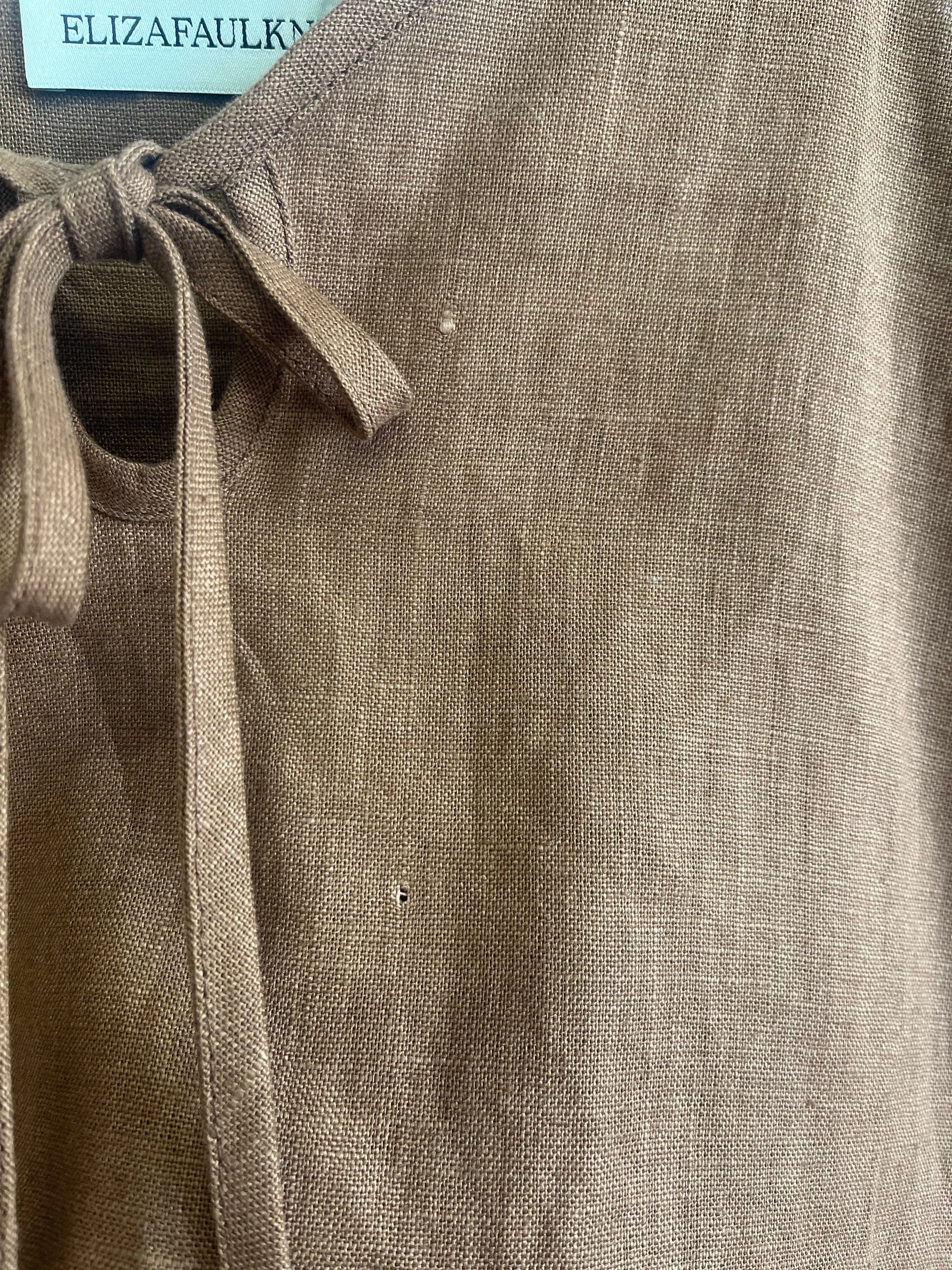 Pre-loved Cami Tank Linen Cocoa - Size L sold by Eliza Faulkner product image thumbnail 5