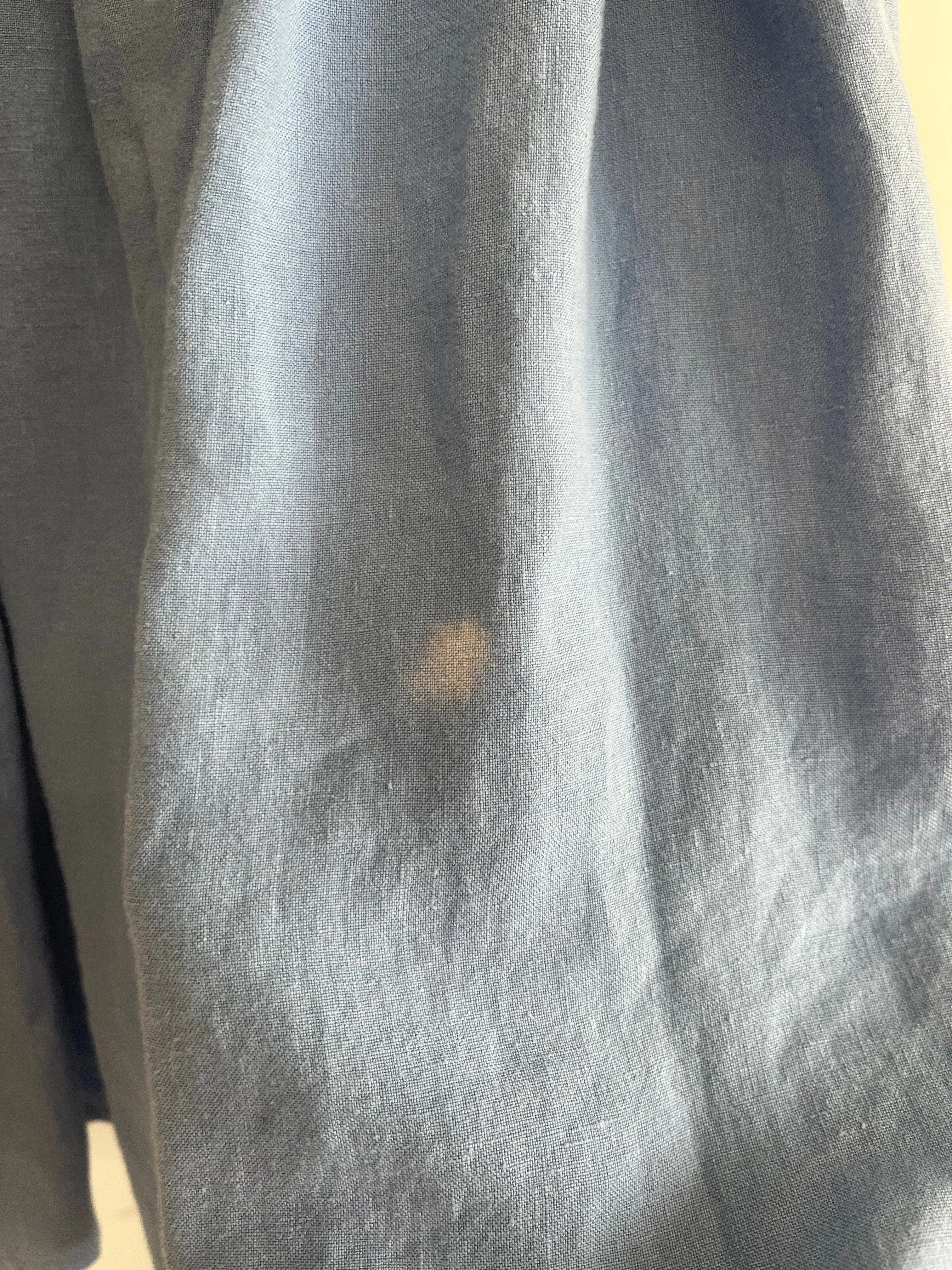 Pre-loved Amelie Dress Blue Linen - Size M sold by Eliza Faulkner product image thumbnail 4