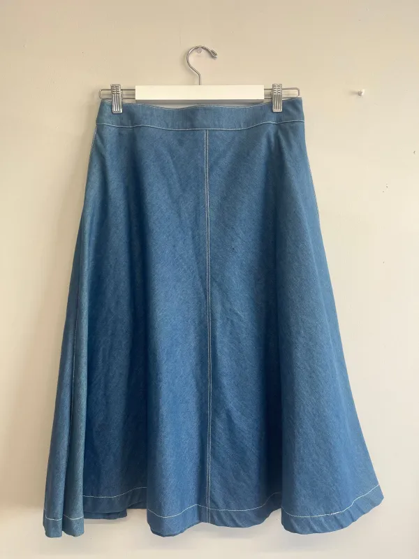 Pre-loved Winnie Skirt Denim - Size M sold by Eliza Faulkner