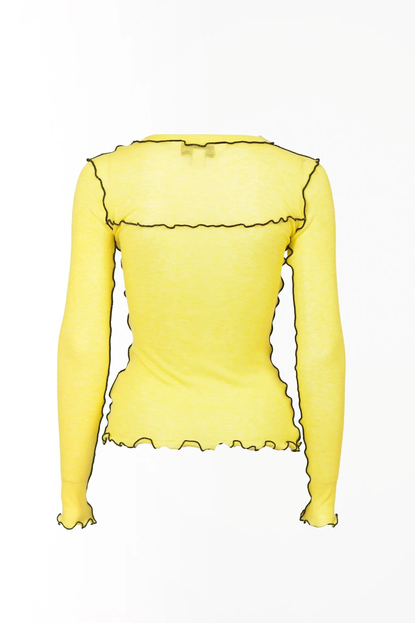Pre-loved Delia Top Yellow - Size M sold by Eliza Faulkner product image thumbnail 2