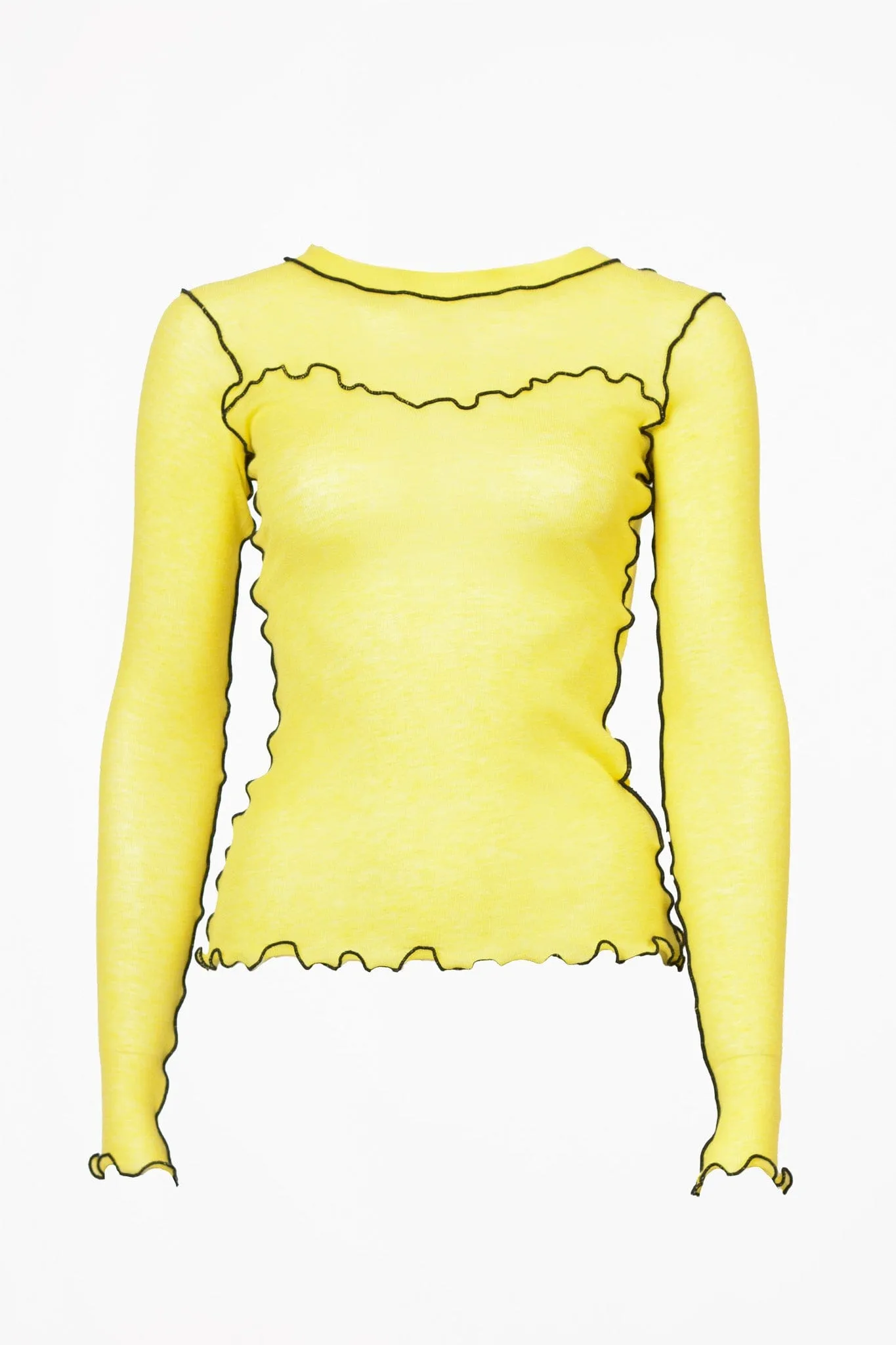 Pre-loved Delia Top Yellow - Size M sold by Eliza Faulkner