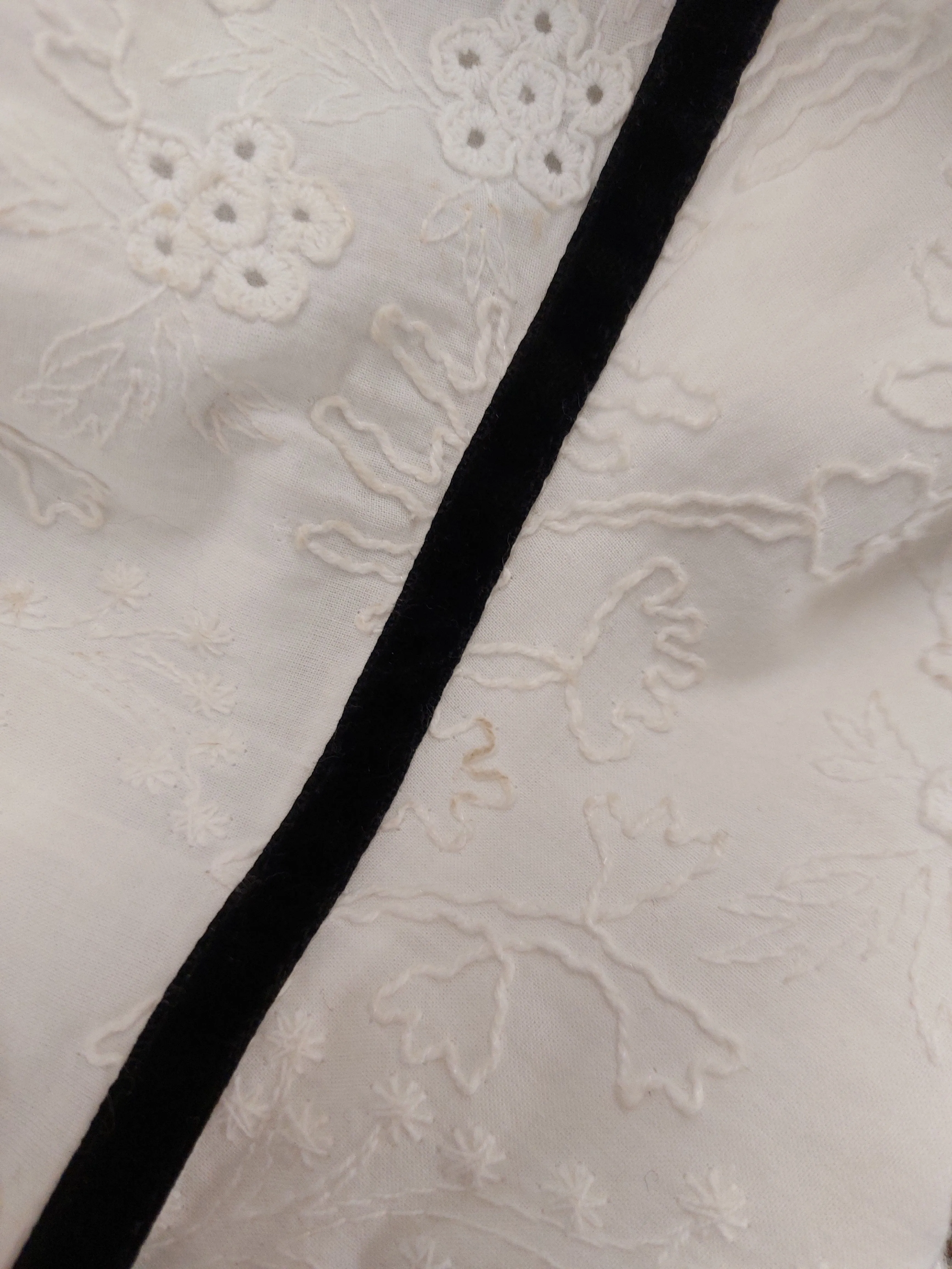 Pre-Loved Pascale Dress White Eyelet - Size XS sold by Eliza Faulkner product image thumbnail 5