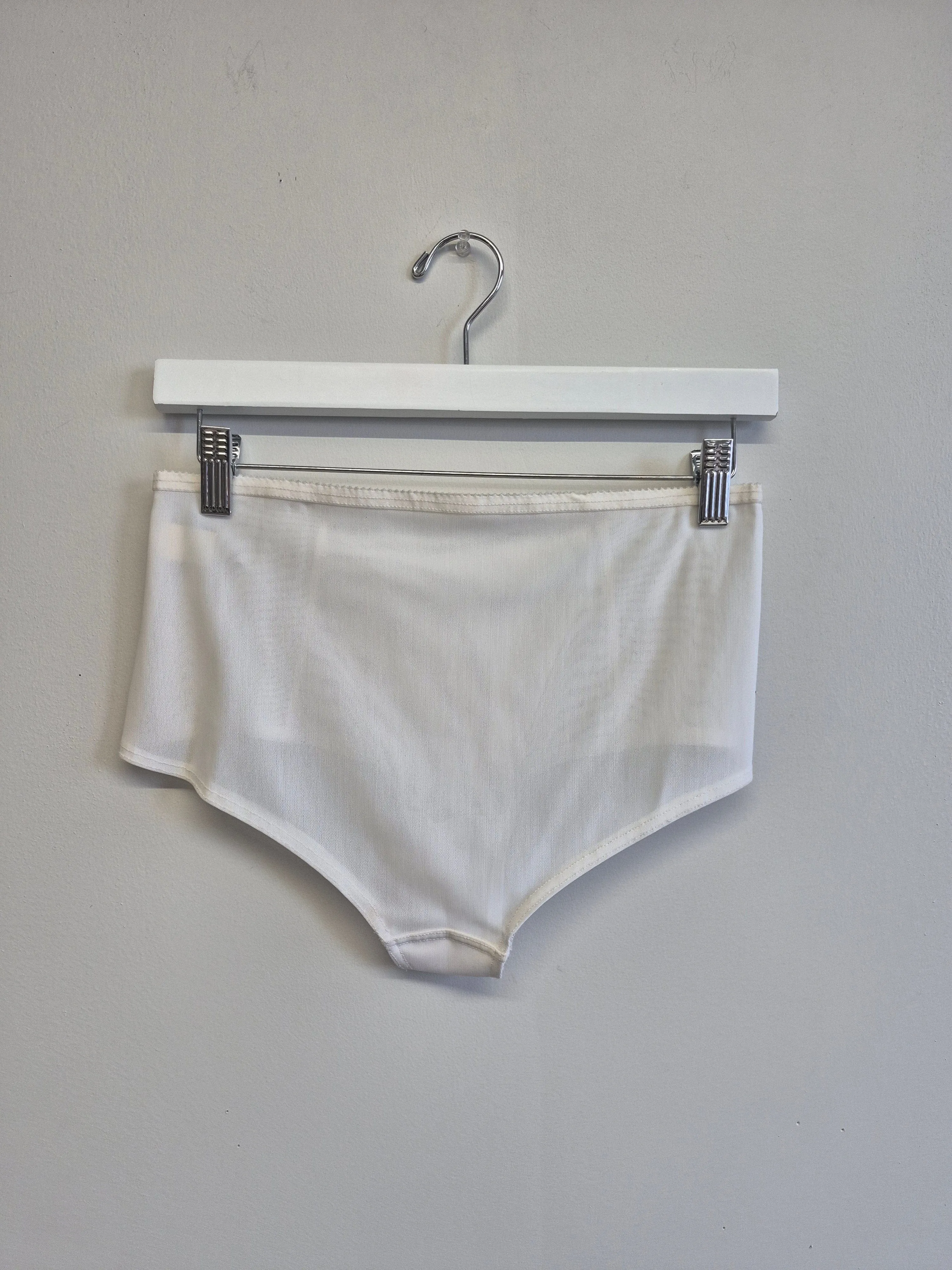 Sample Gemma Mesh Panty White sold by Eliza Faulkner product image thumbnail 3