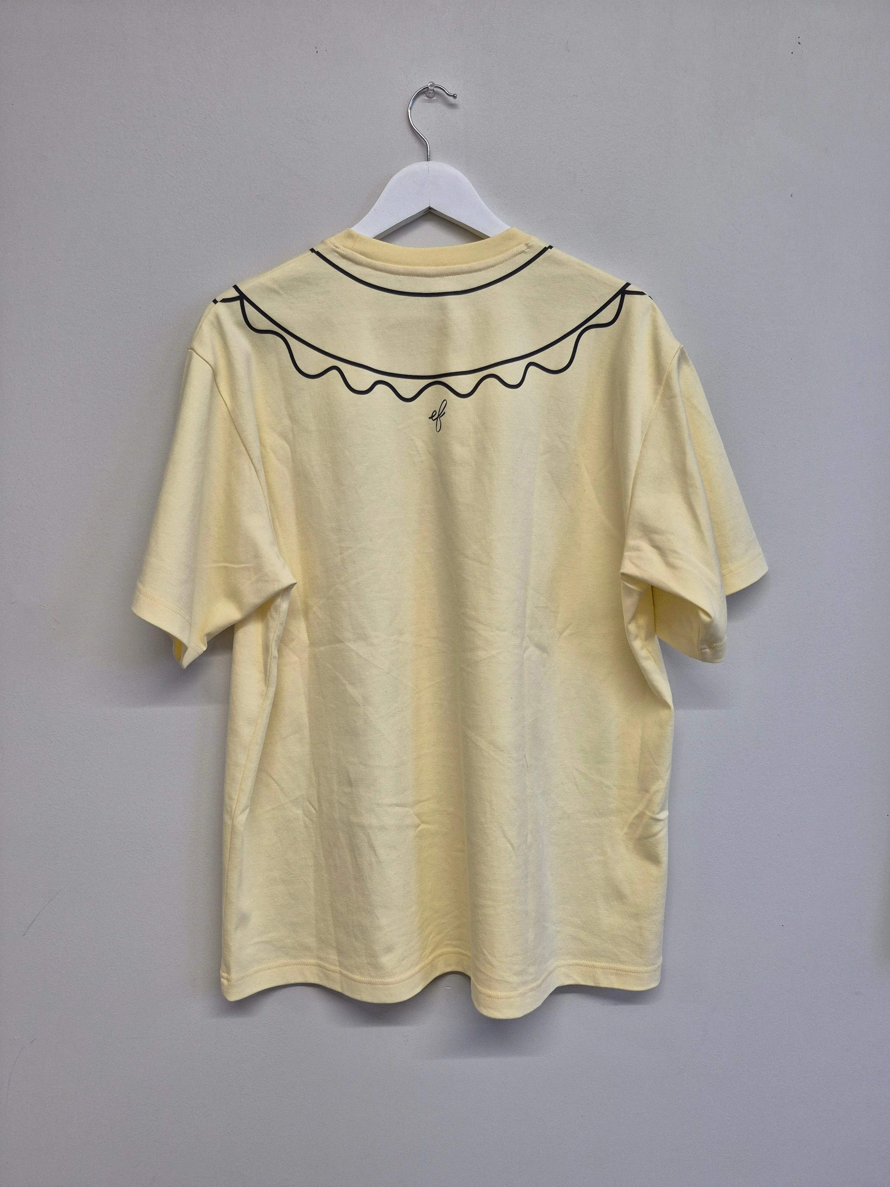 Sample Trompe L'Oeil T-Shirt Yellow sold by Eliza Faulkner product image thumbnail 2