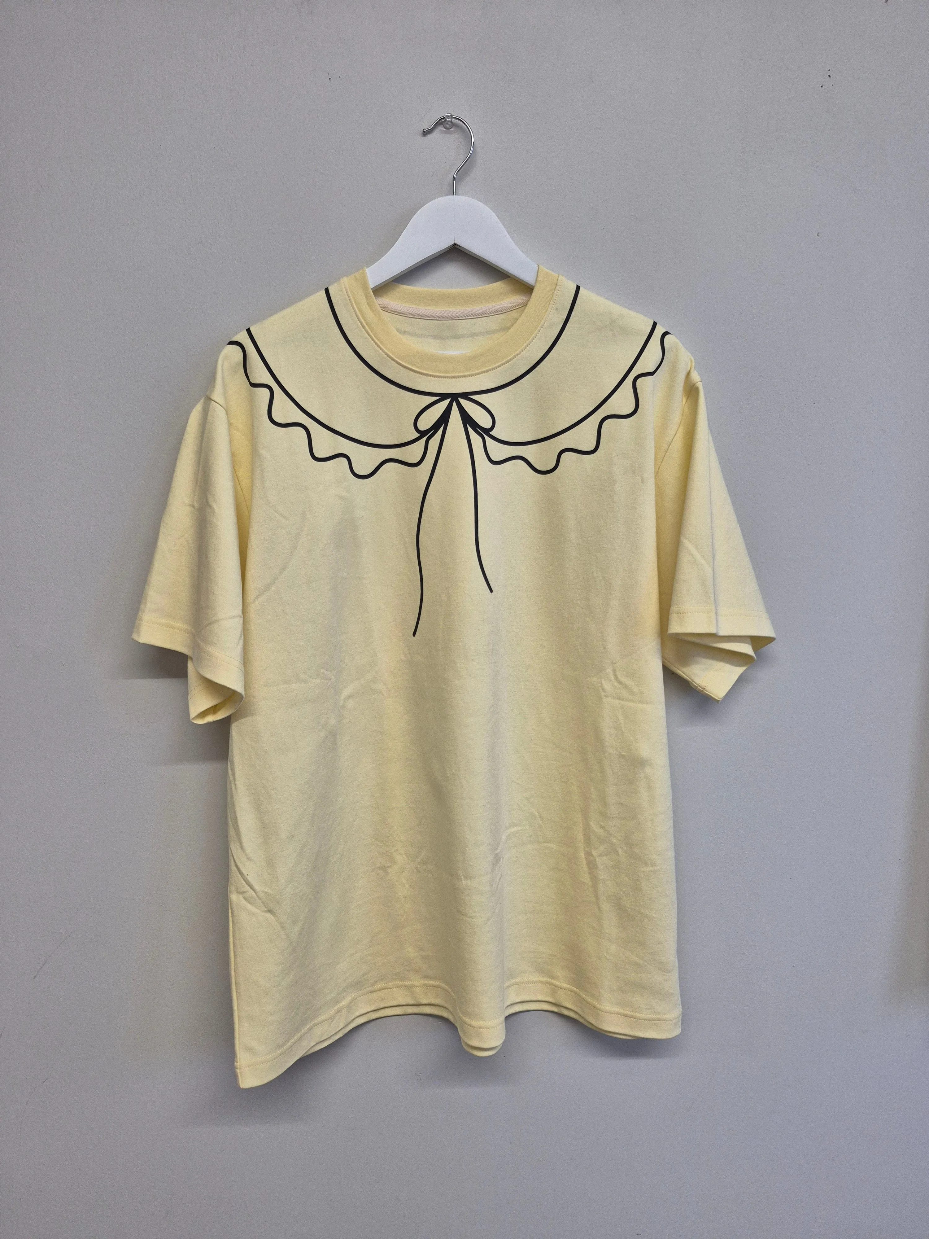 Sample Trompe L'Oeil T-Shirt Yellow sold by Eliza Faulkner