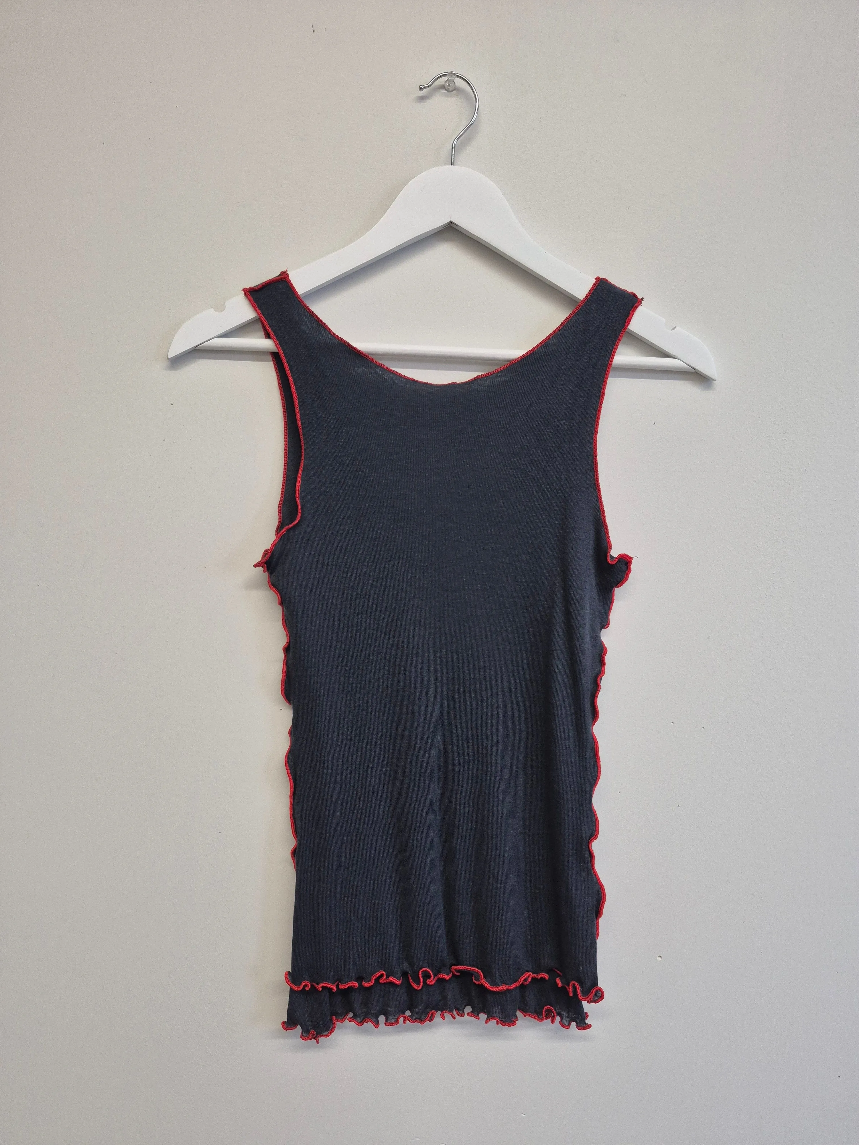 Sample Becca Tank Navy and Red sold by Eliza Faulkner product image thumbnail 2