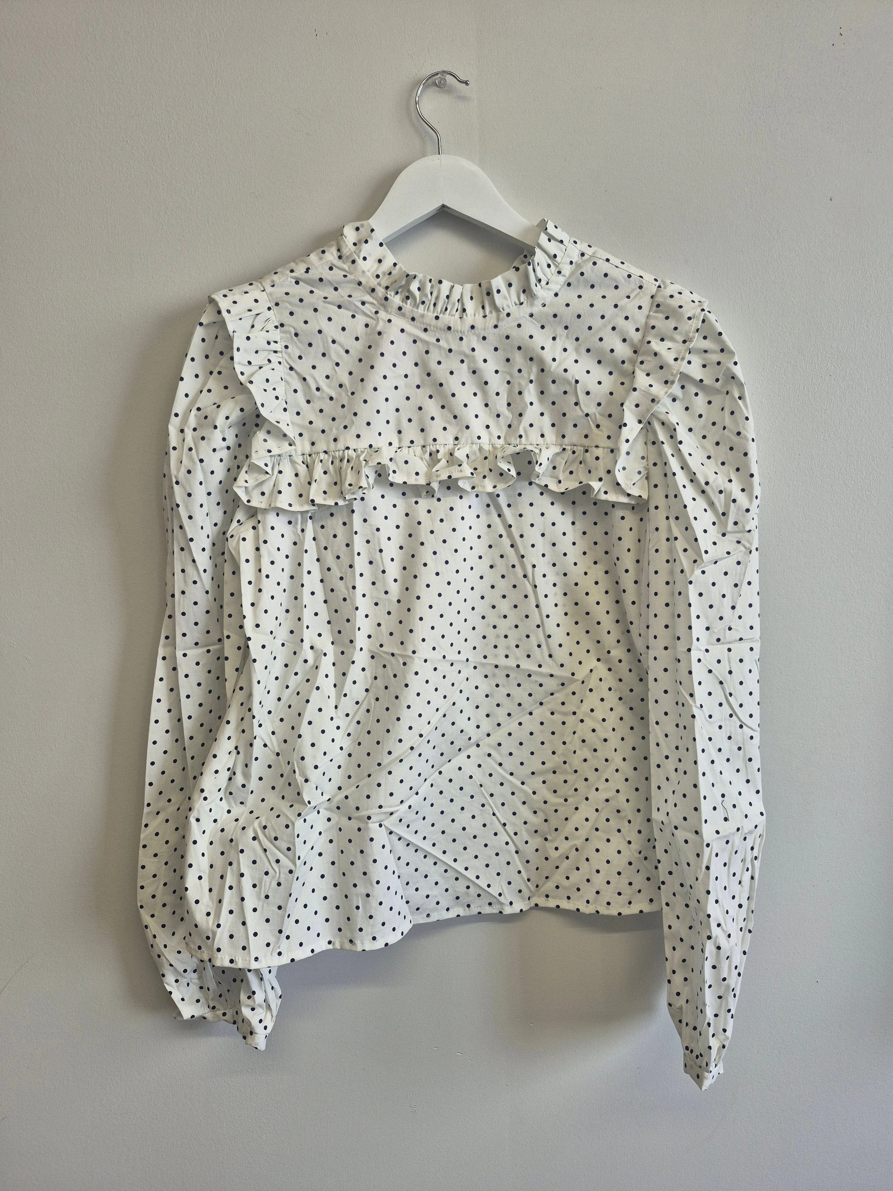 Sample Polka Dot Blouse sold by Eliza Faulkner