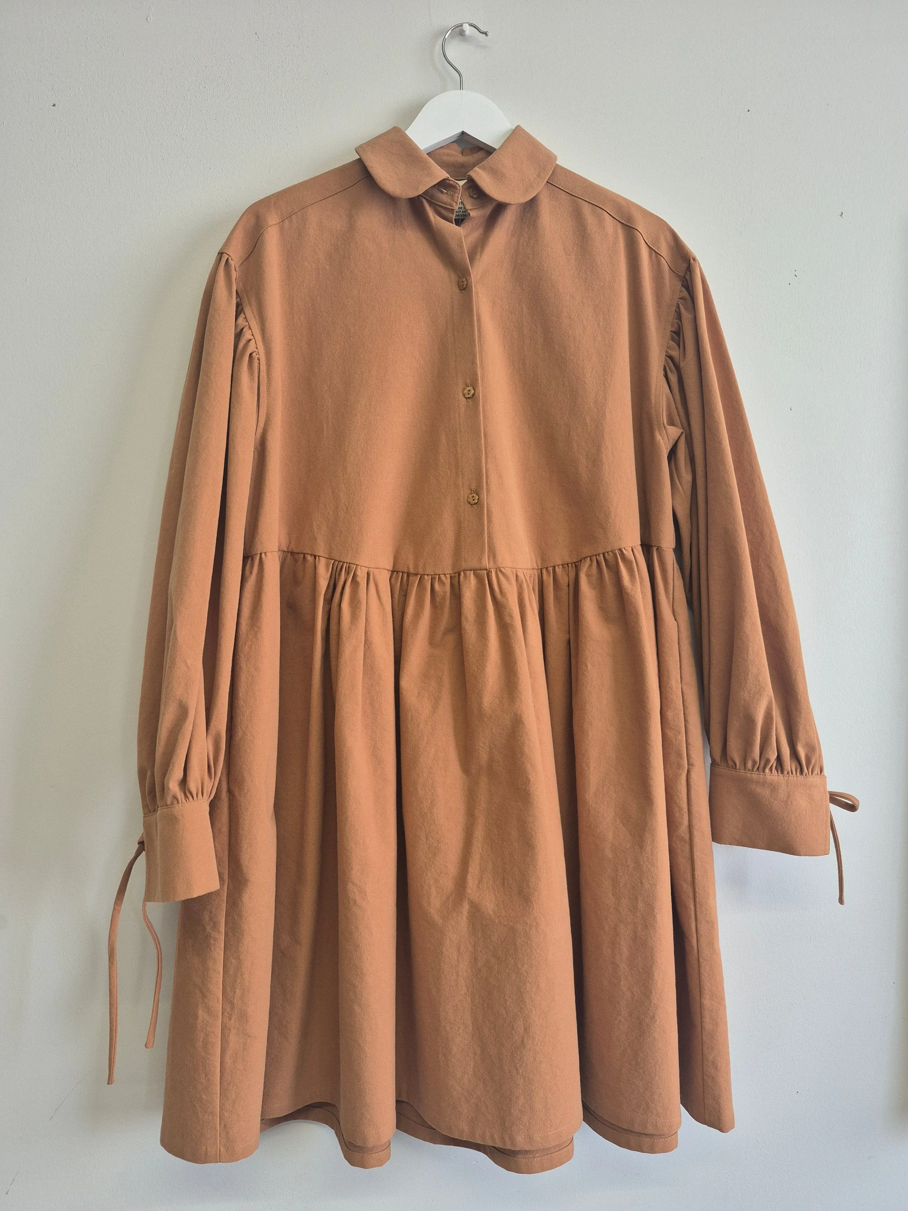Sample Loretta Dress Camel sold by Eliza Faulkner product image thumbnail 2