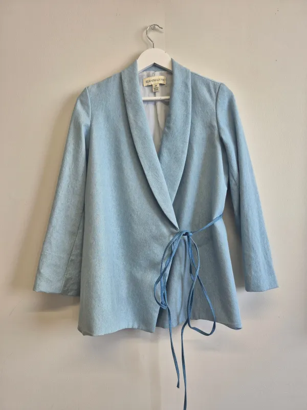 Sample Mara Coat Light Denim made by Eliza Faulkner