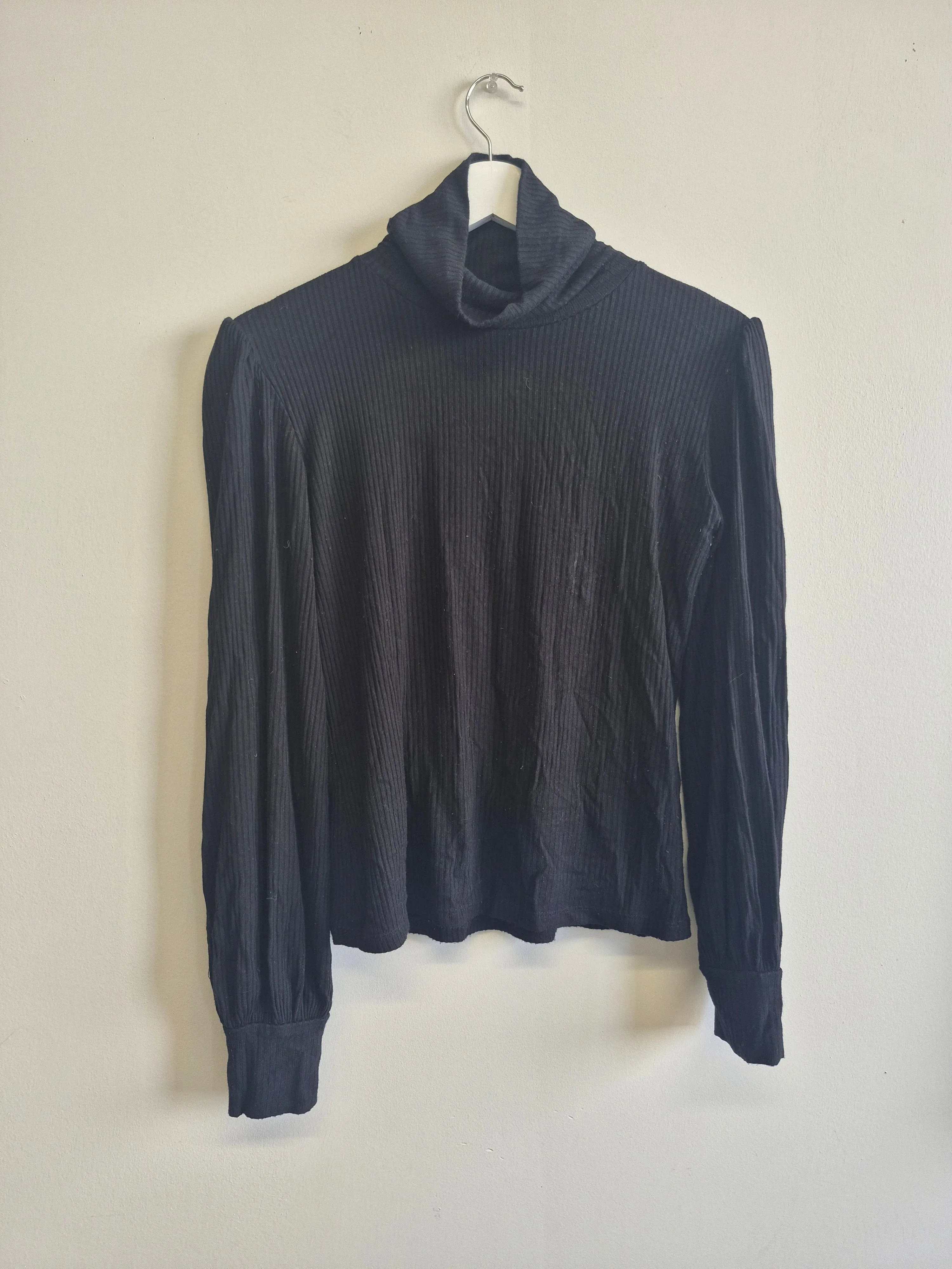 Imperfect Dolly Top Rib Black sold by Eliza Faulkner