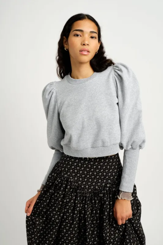 Sample Lana Sweater Grey made by Eliza Faulkner