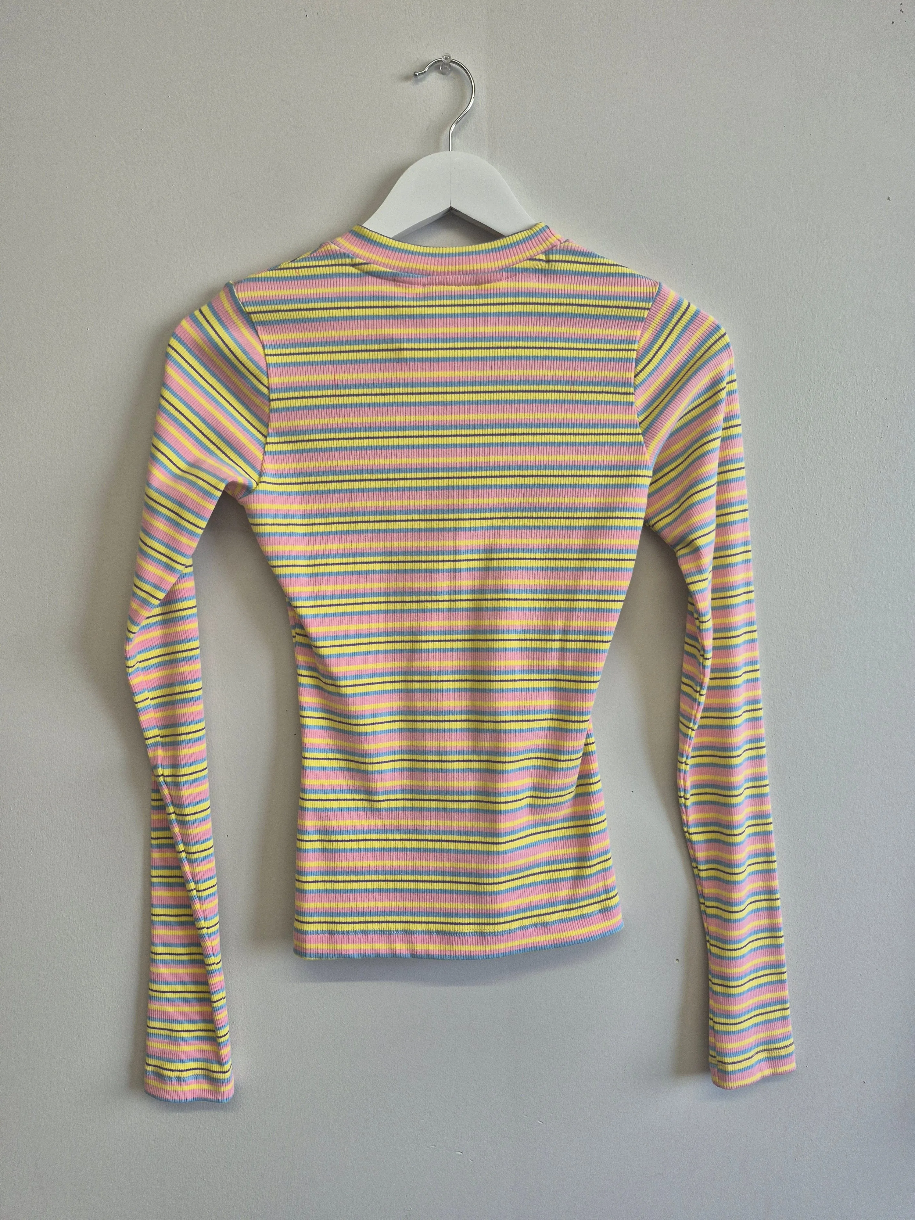 Sample Longsleeve Rib Top Stripe sold by Eliza Faulkner product image thumbnail 2