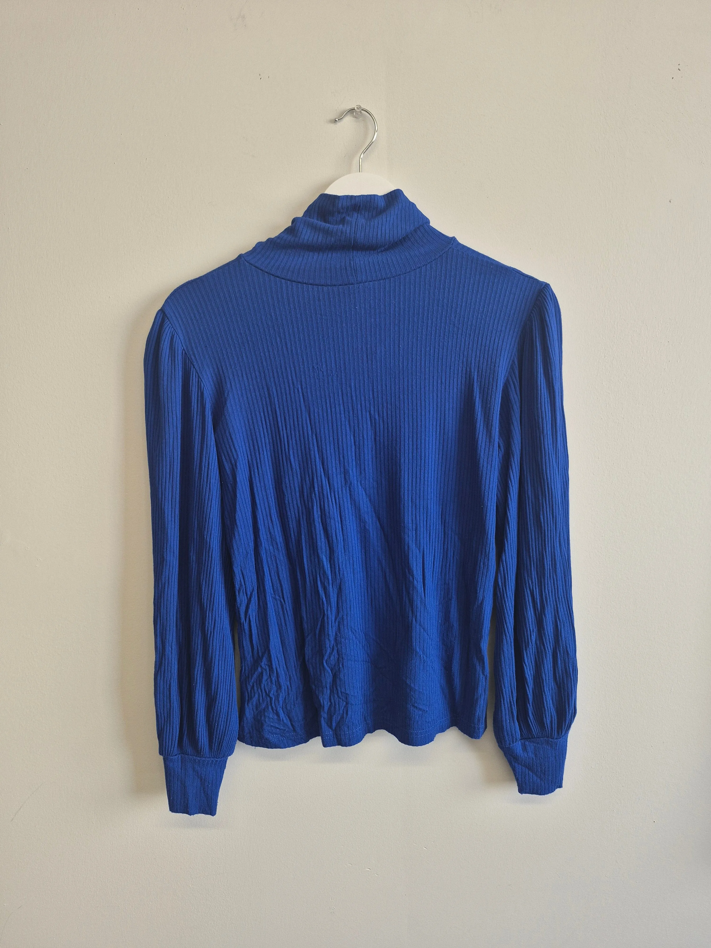 Imperfect Dolly Top Rib Blue sold by Eliza Faulkner product image thumbnail 2