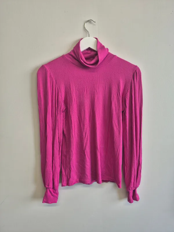 Sample Dolly Rib Top Pink made by Eliza Faulkner