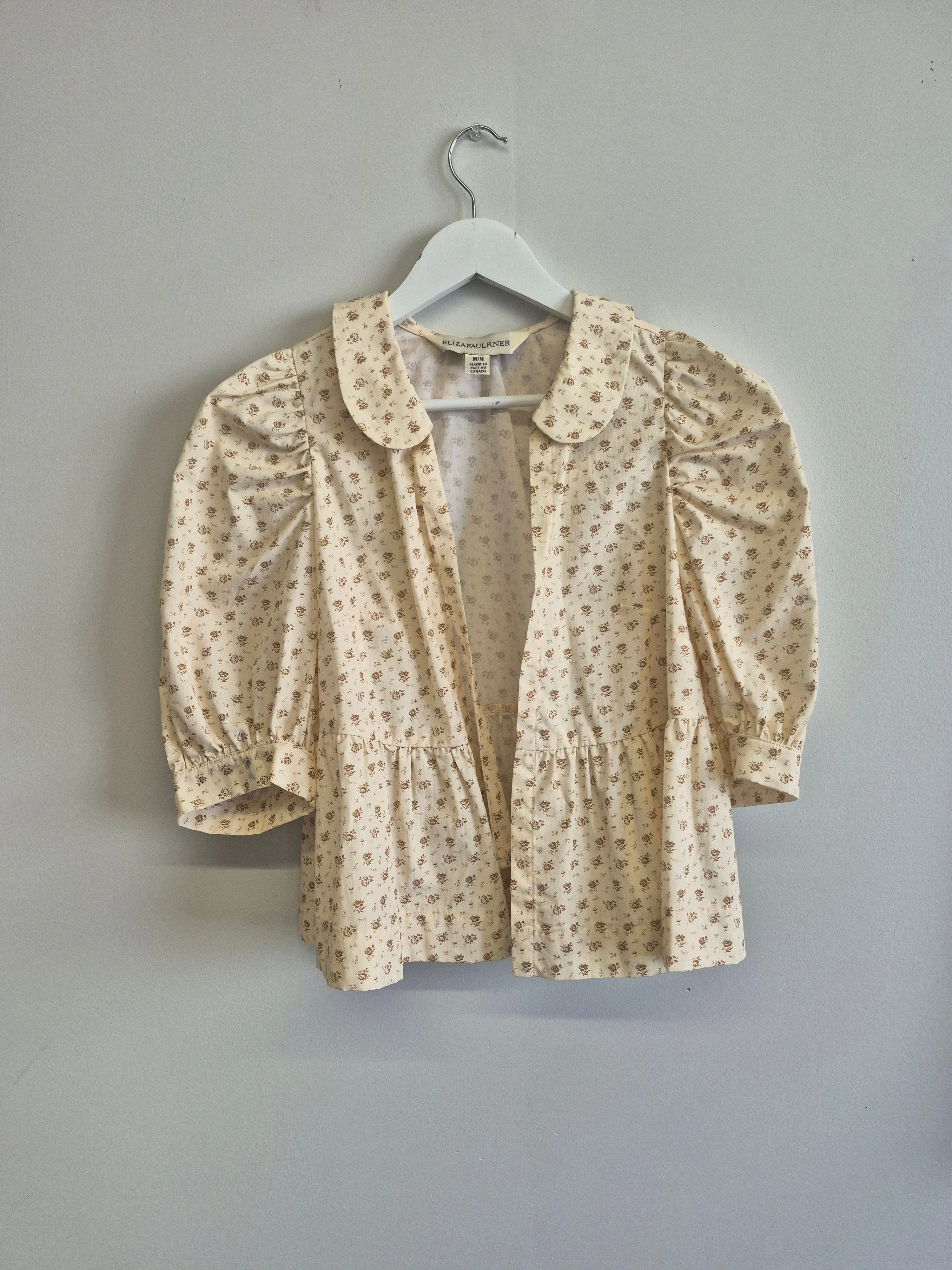 Sample Georgie Top Cream Floral sold by Eliza Faulkner product image thumbnail 5