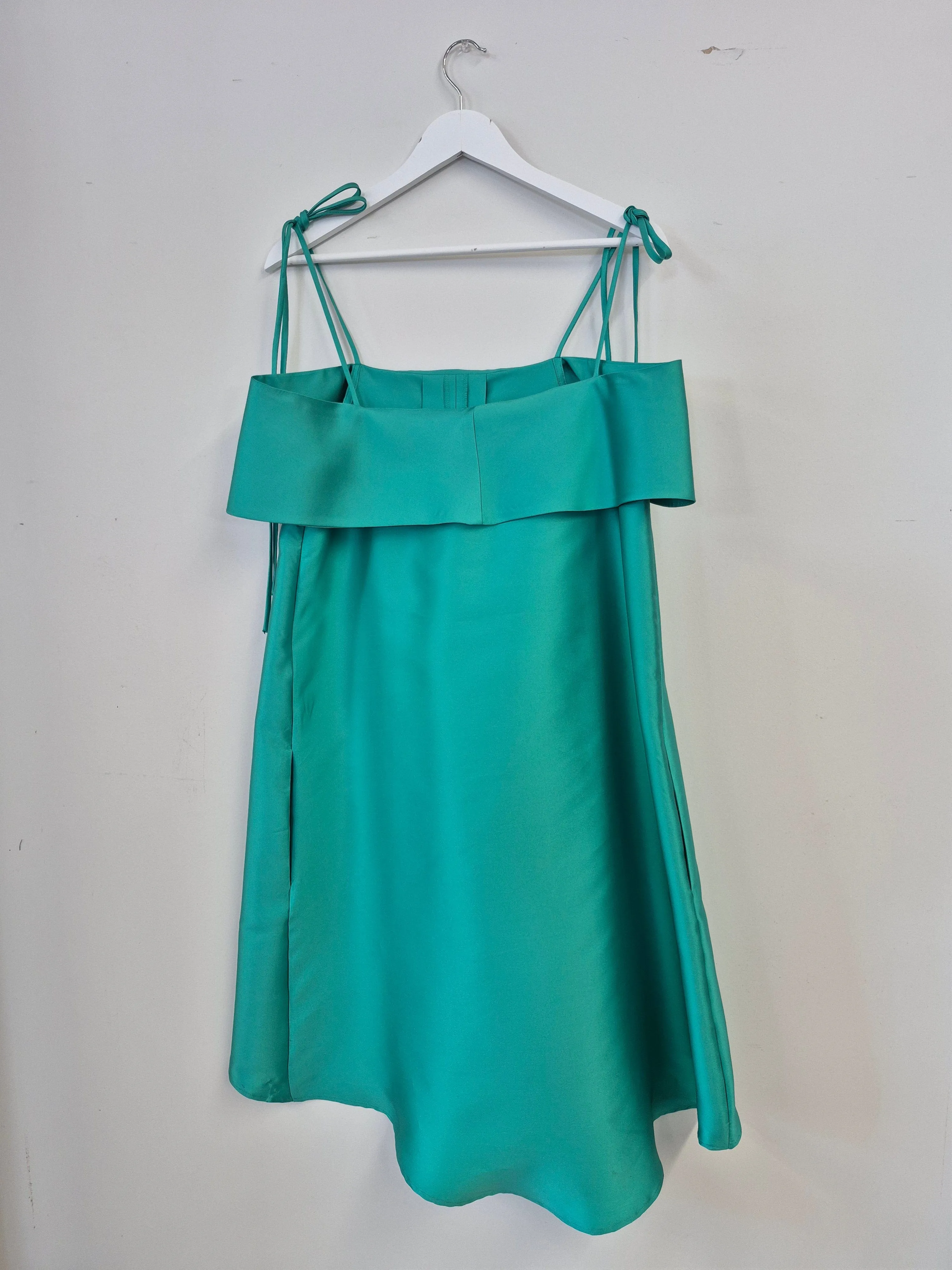 Imperfect Cora Dress Mermaid Teal sold by Eliza Faulkner product image thumbnail 3