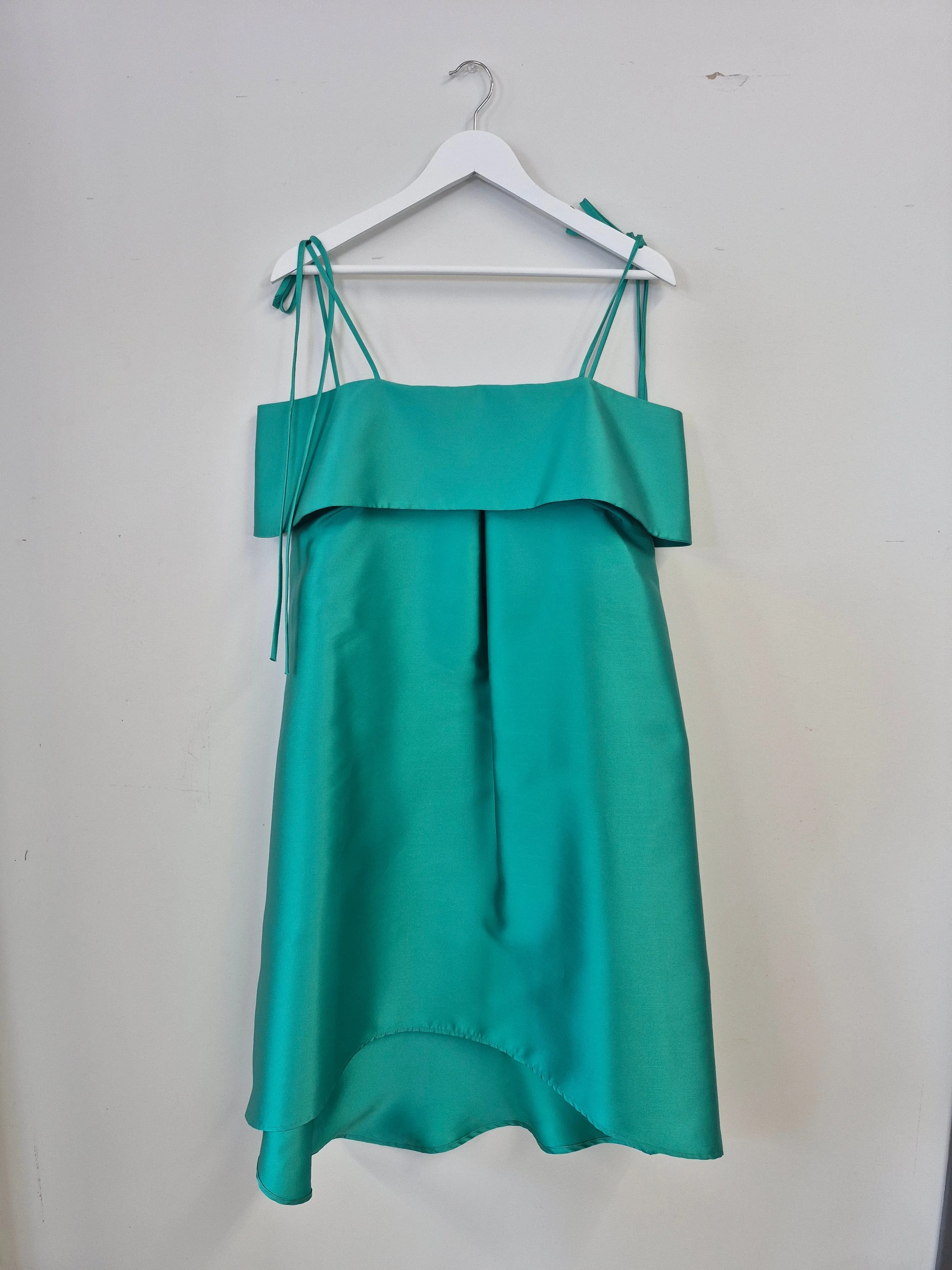 Imperfect Cora Dress Mermaid Teal sold by Eliza Faulkner product image thumbnail 2