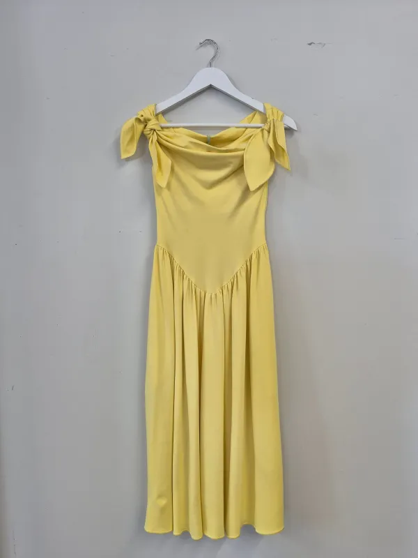 Sample Coralie Dress Yellow made by Eliza Faulkner