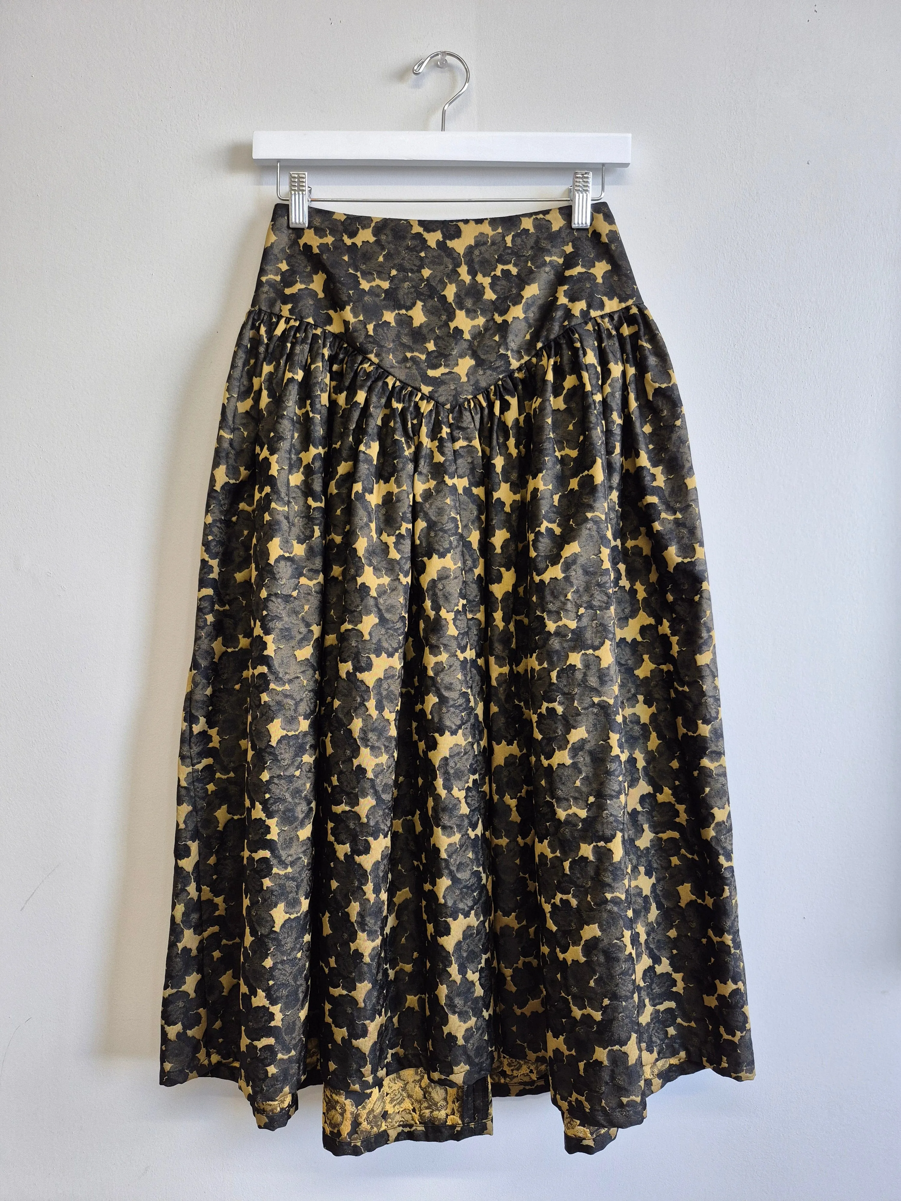 Sample Lucille Skirt Chartreuse Jacquard sold by Eliza Faulkner product image thumbnail 2