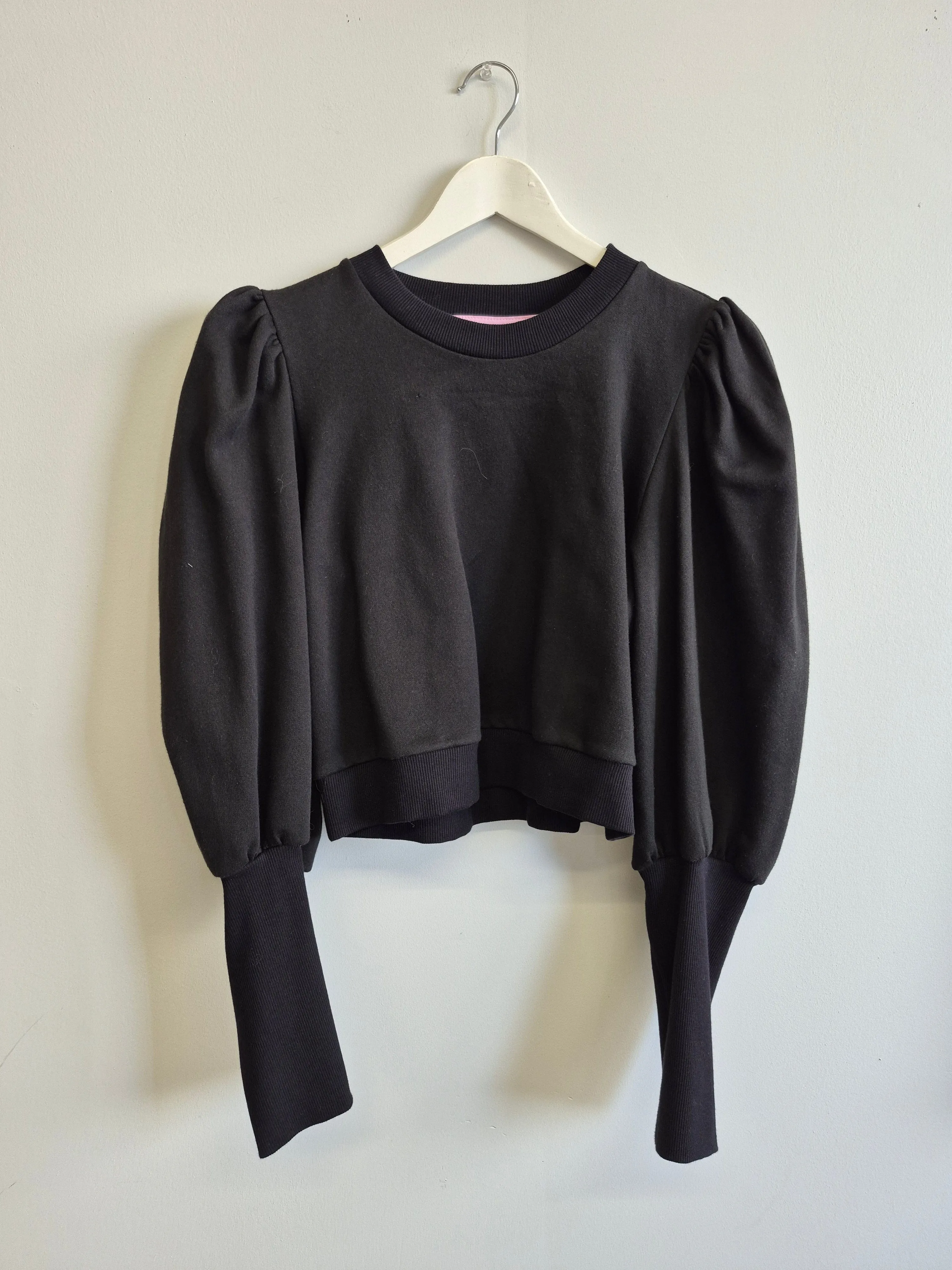 Imperfect Lana Fleece Sweater Black sold by Eliza Faulkner product image thumbnail 2