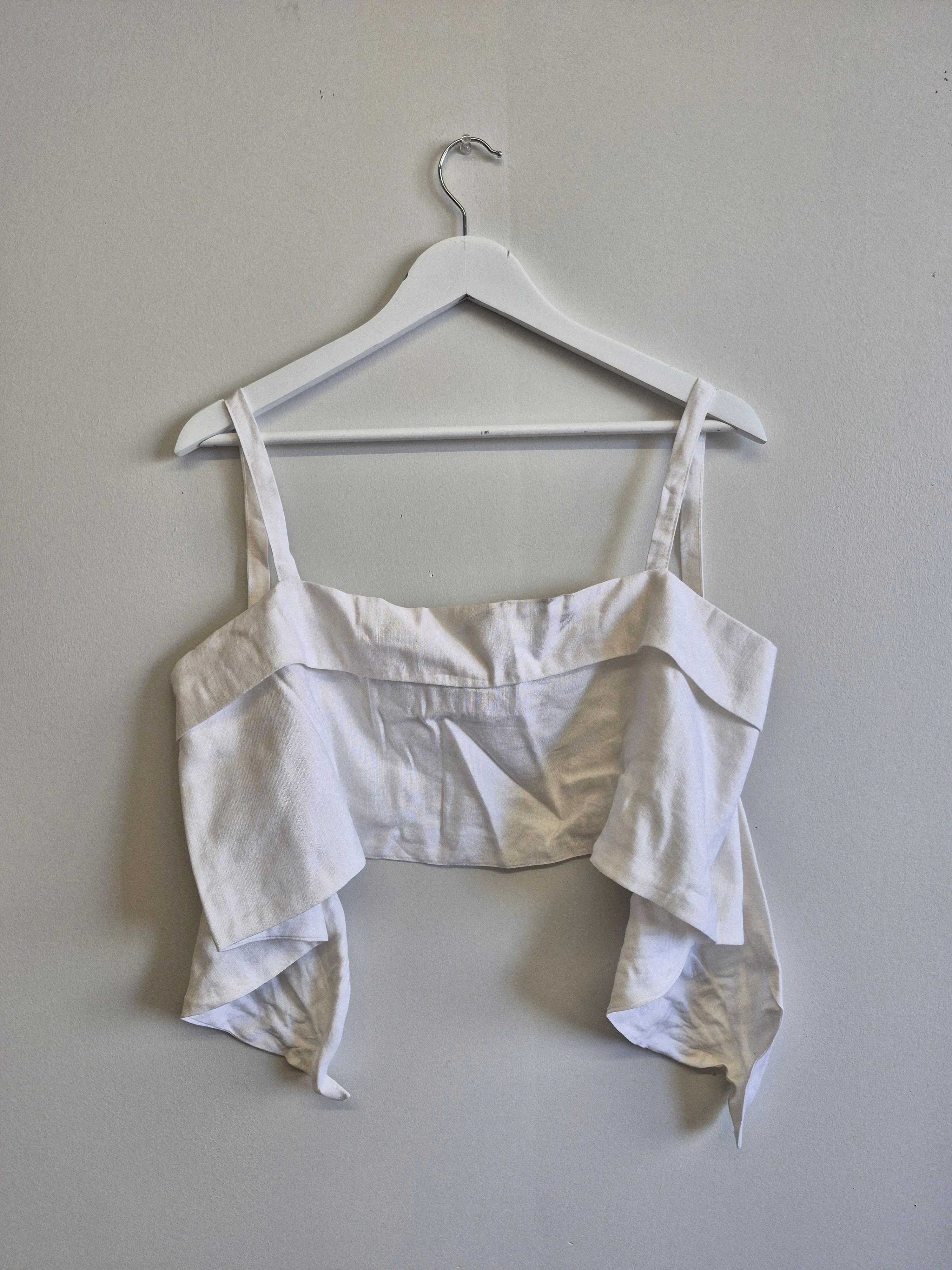 Imperfect Molly Top White sold by Eliza Faulkner product image thumbnail 2