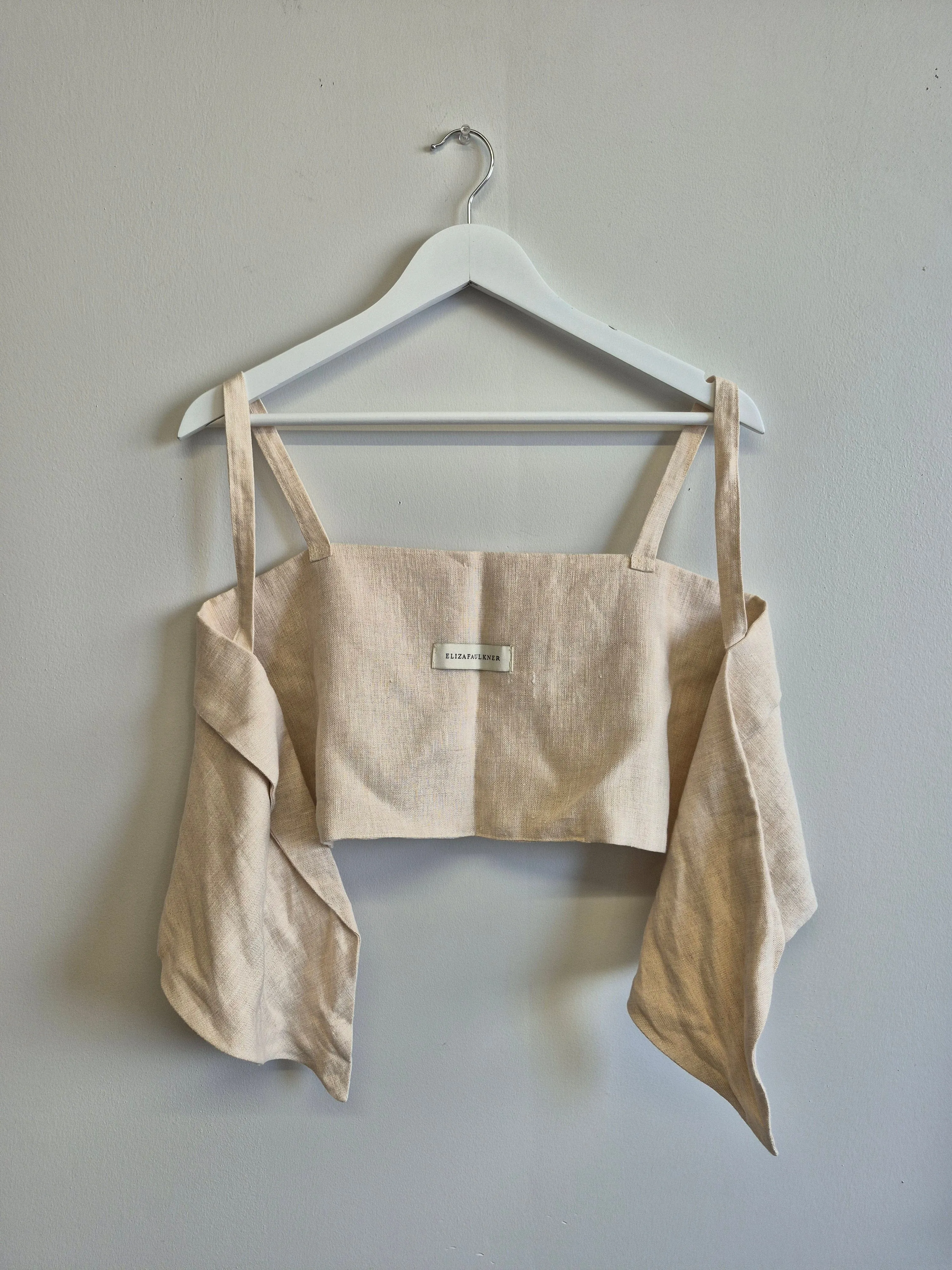 Sample Molly Top Raw Linen sold by Eliza Faulkner product image thumbnail 3