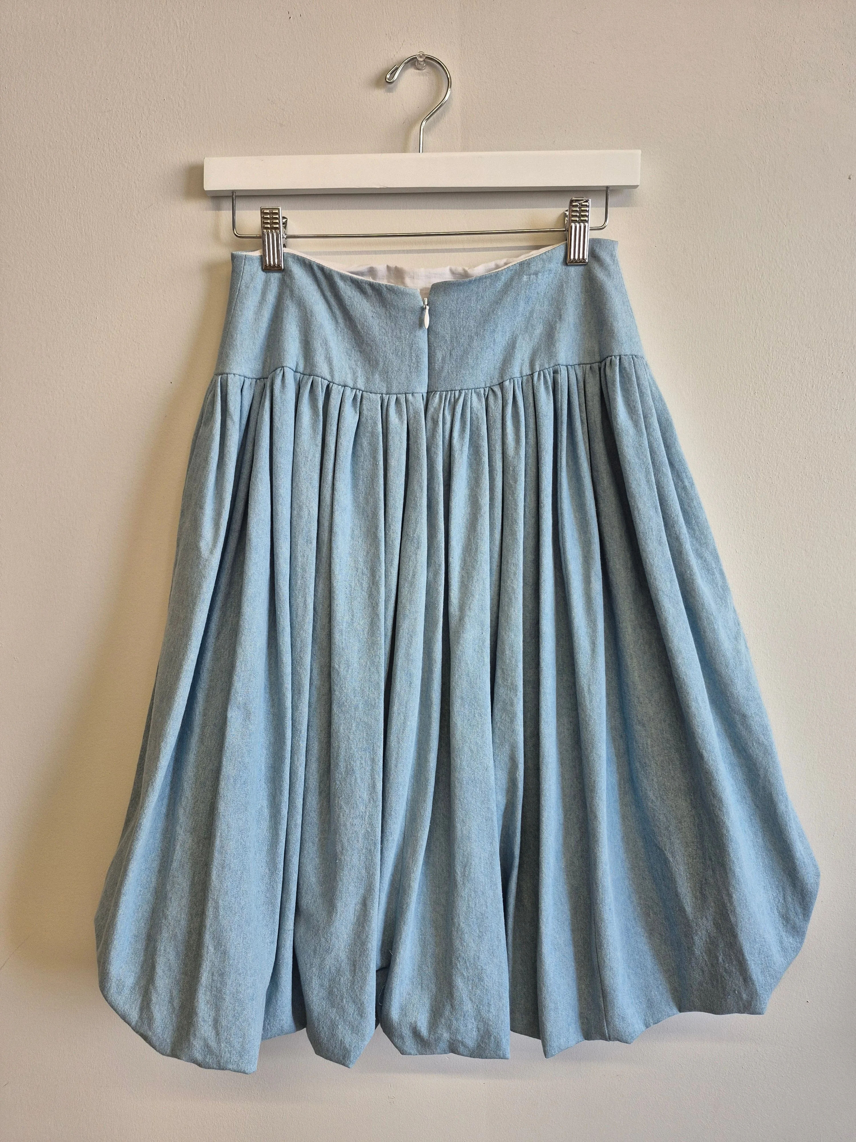 Sample Emmie Skirt Light Denim sold by Eliza Faulkner product image thumbnail 3