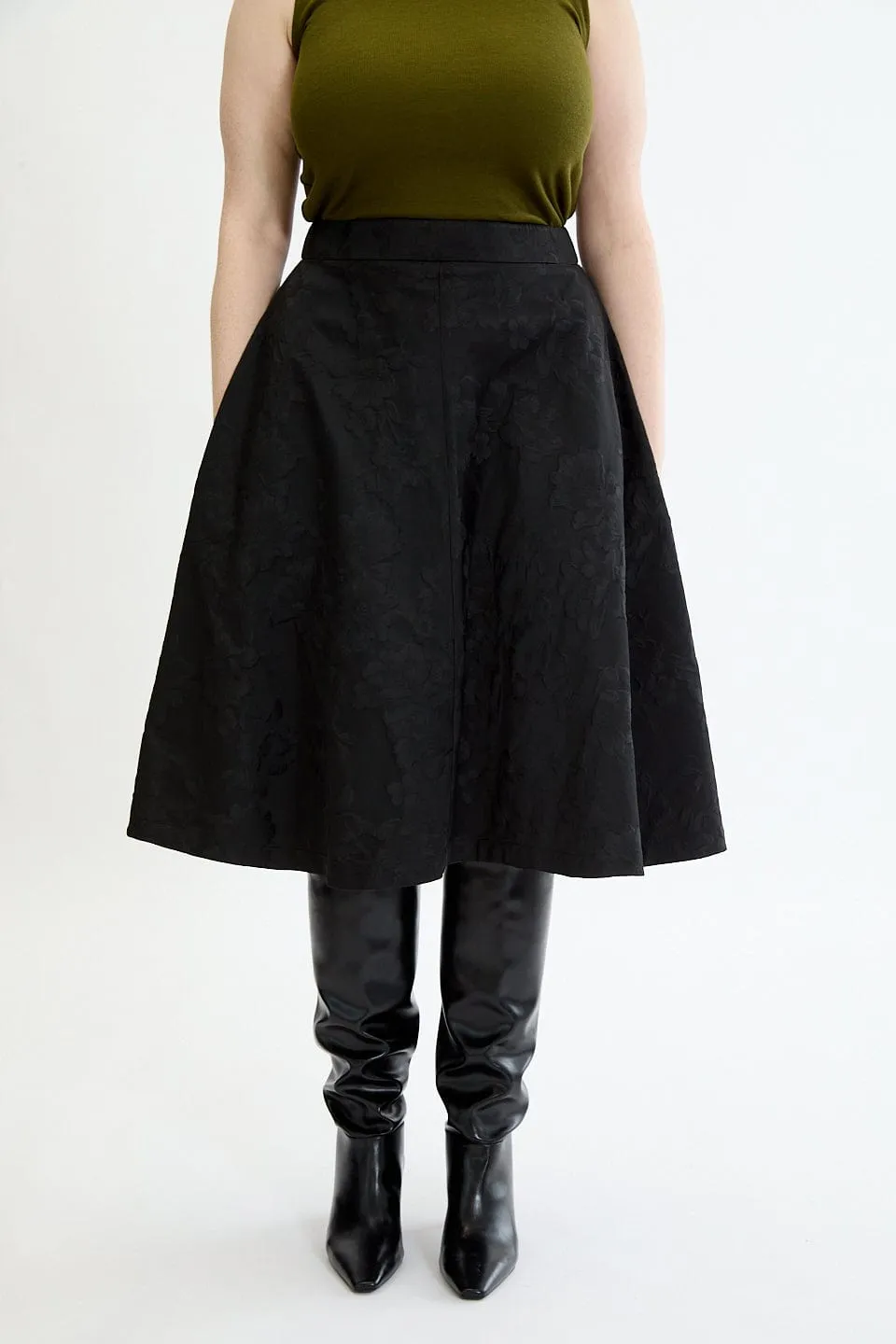 Imperfect Winnie Skirt Black sold by Eliza Faulkner