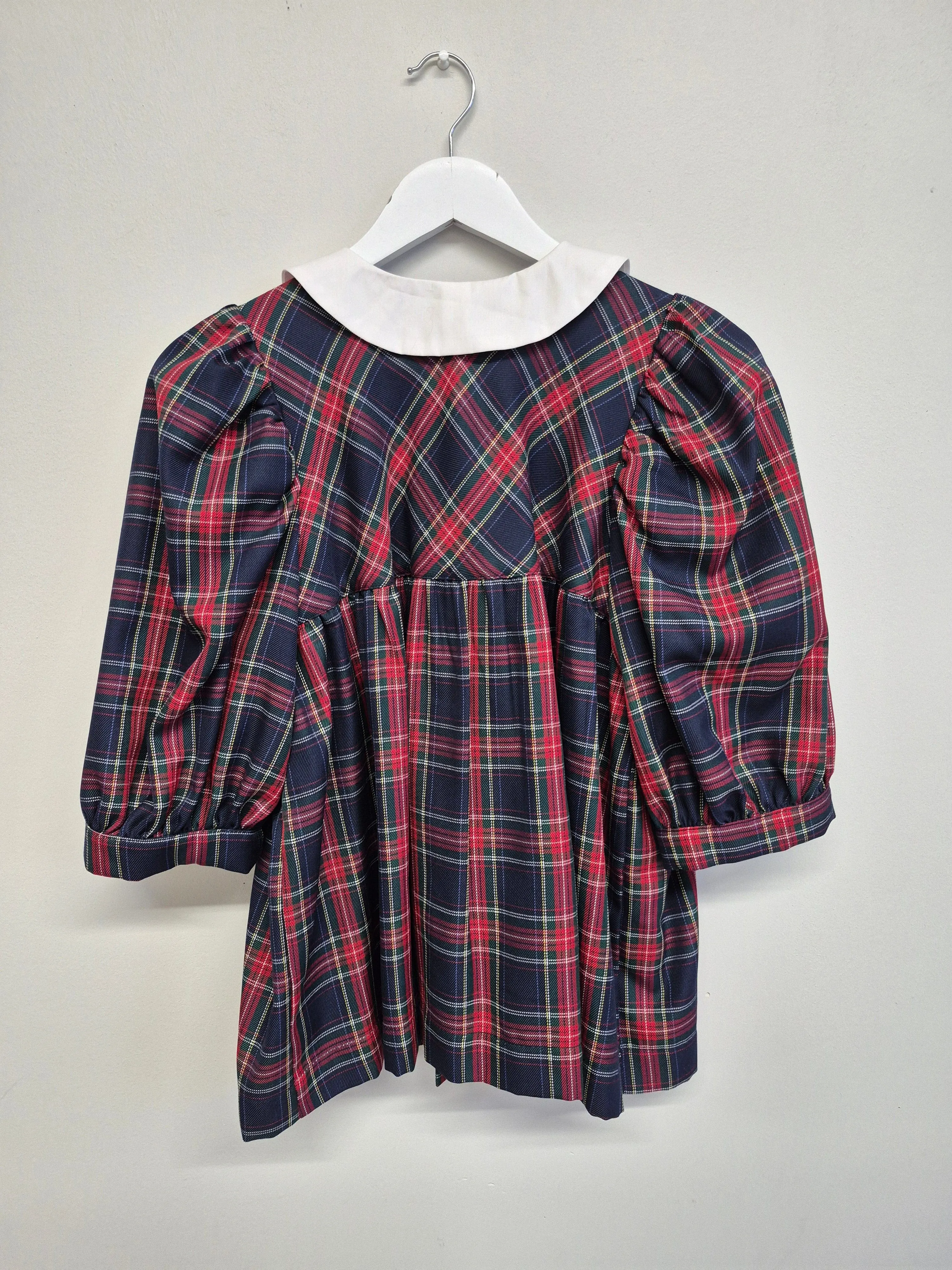 Sample Chloe Top Navy Plaid sold by Eliza Faulkner product image thumbnail 2